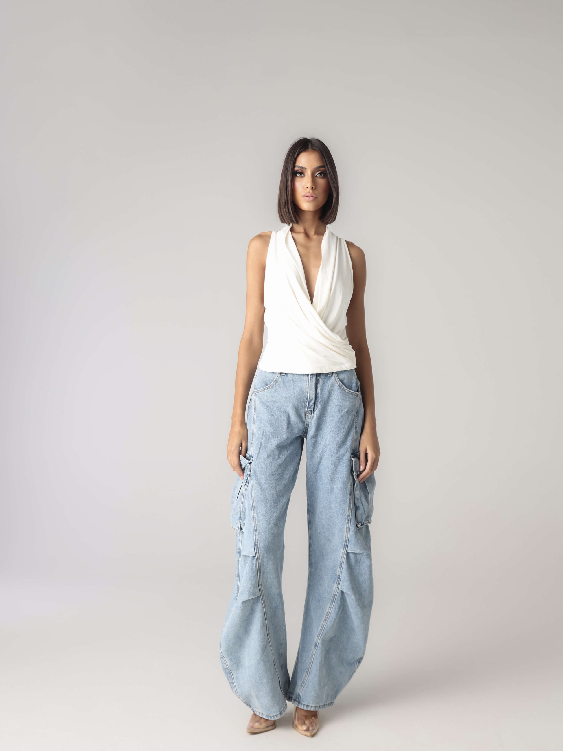 ALEXIS CARGO JEANS