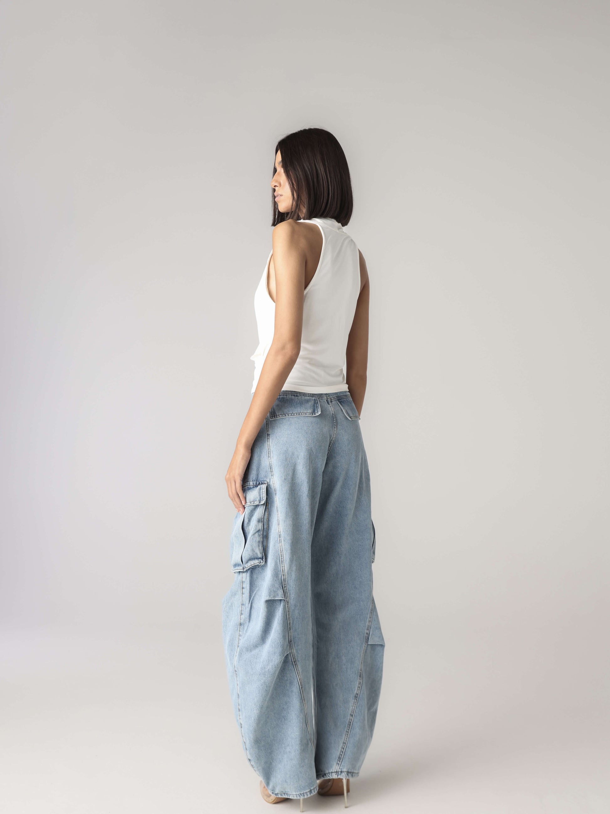 ALEXIS CARGO JEANS