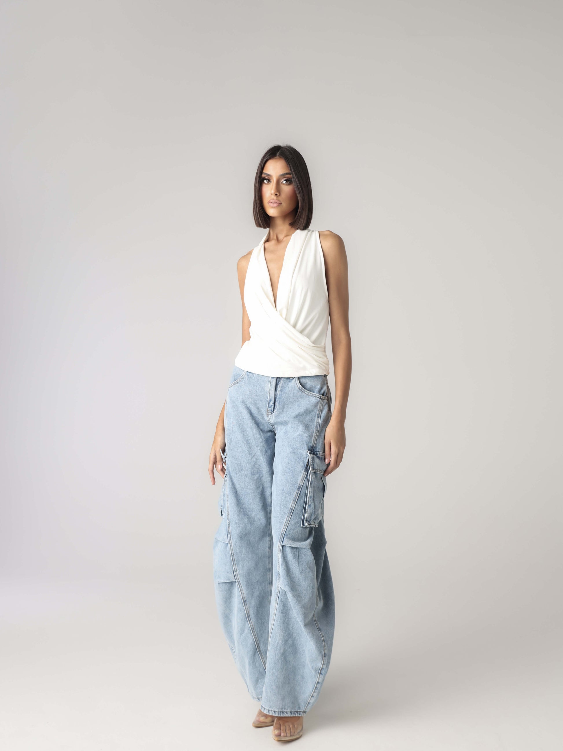 ALEXIS CARGO JEANS