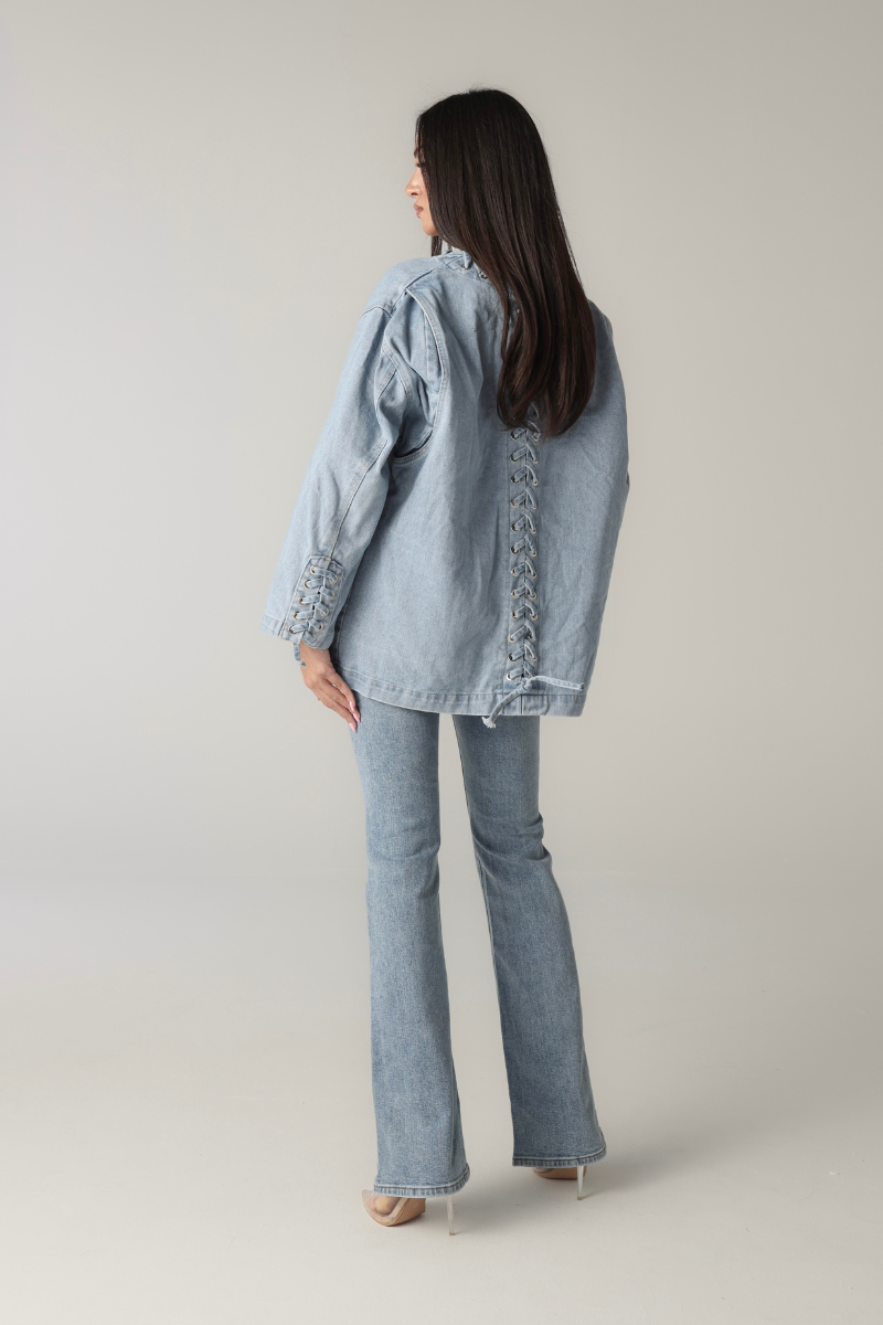 ALESSIA DENIM JACKET/Dlvry by 20 Sept.