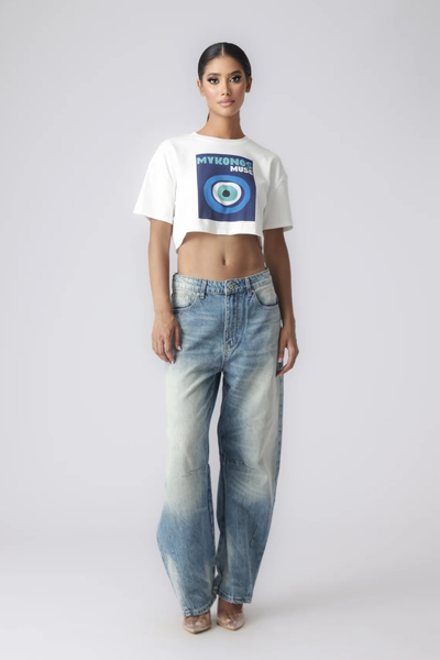 MYKONOS CROPTOP
