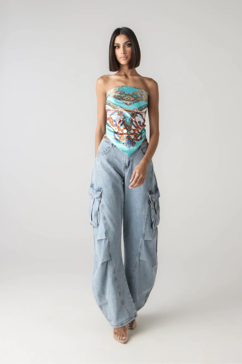 ALEXIS CARGO JEANS