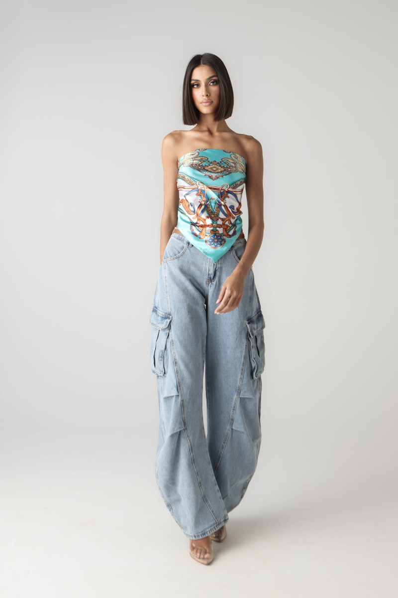 ALEXIS CARGO JEANS