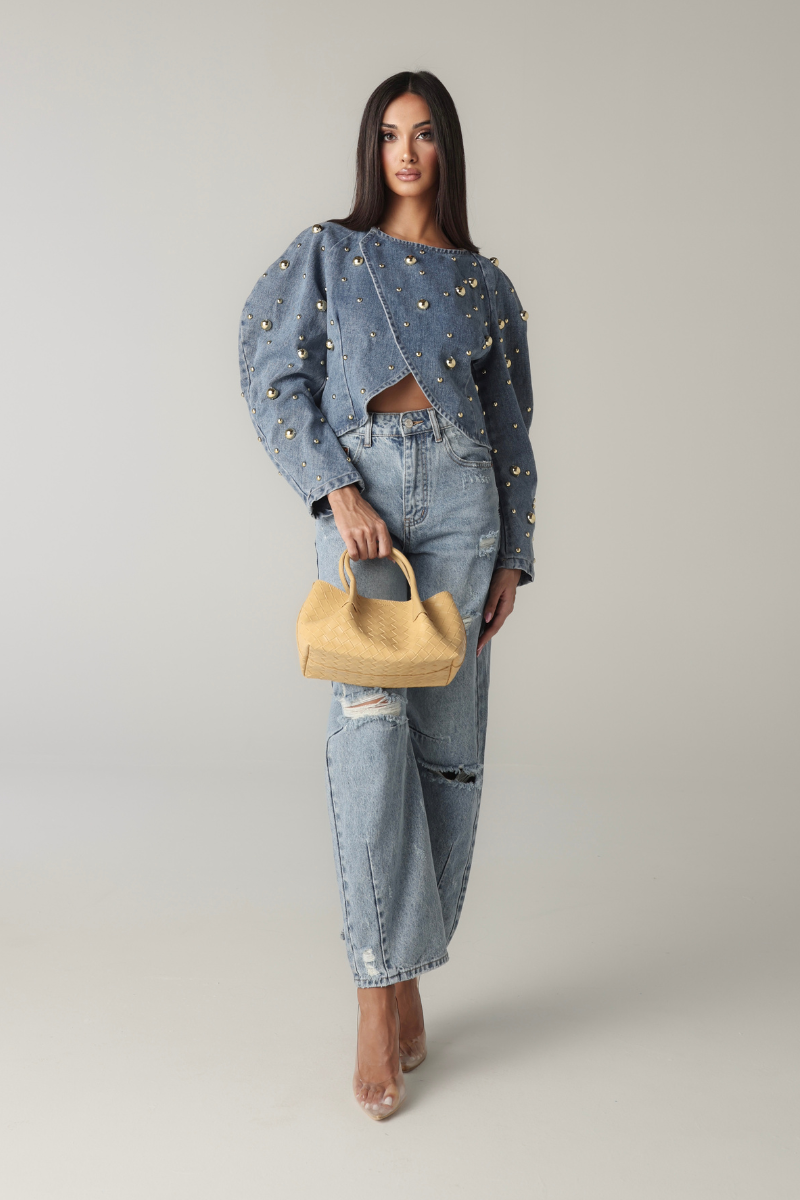 SKYLINE DENIM JACKET/Dlvry by 20 Sept.