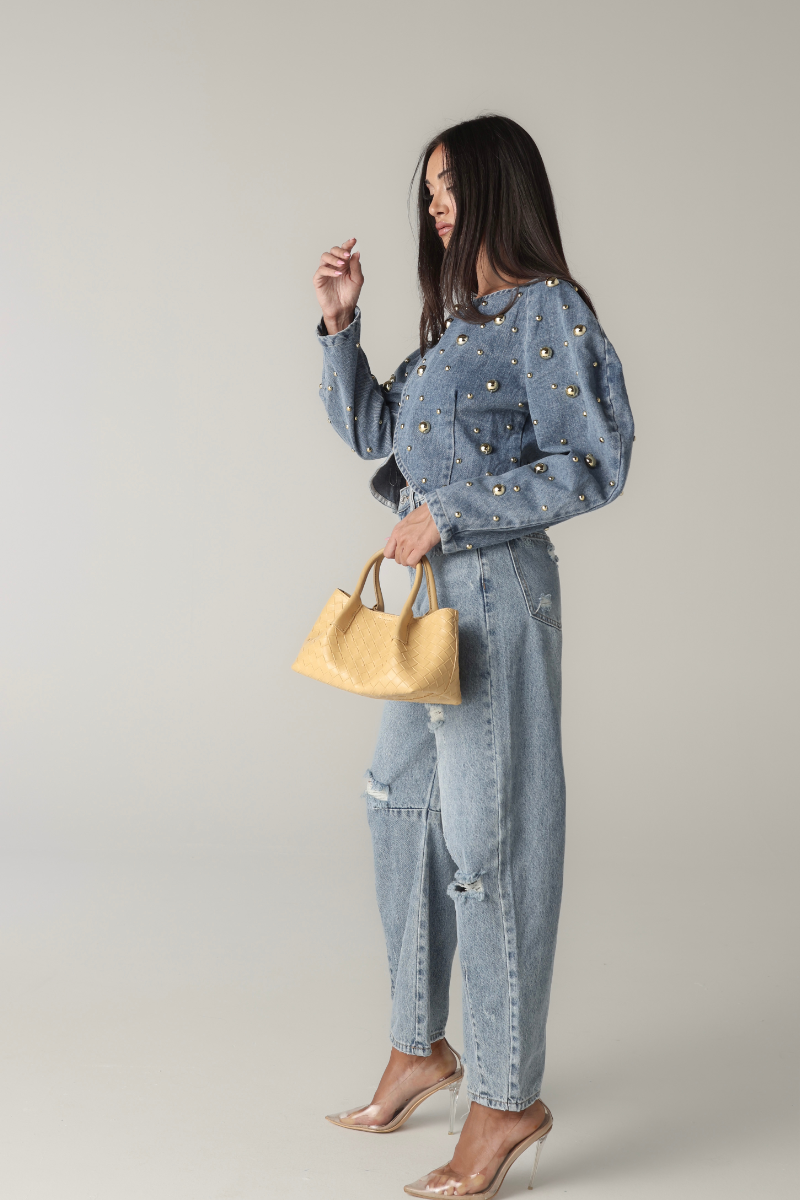 SKYLINE DENIM JACKET/Dlvry by 20 Sept.