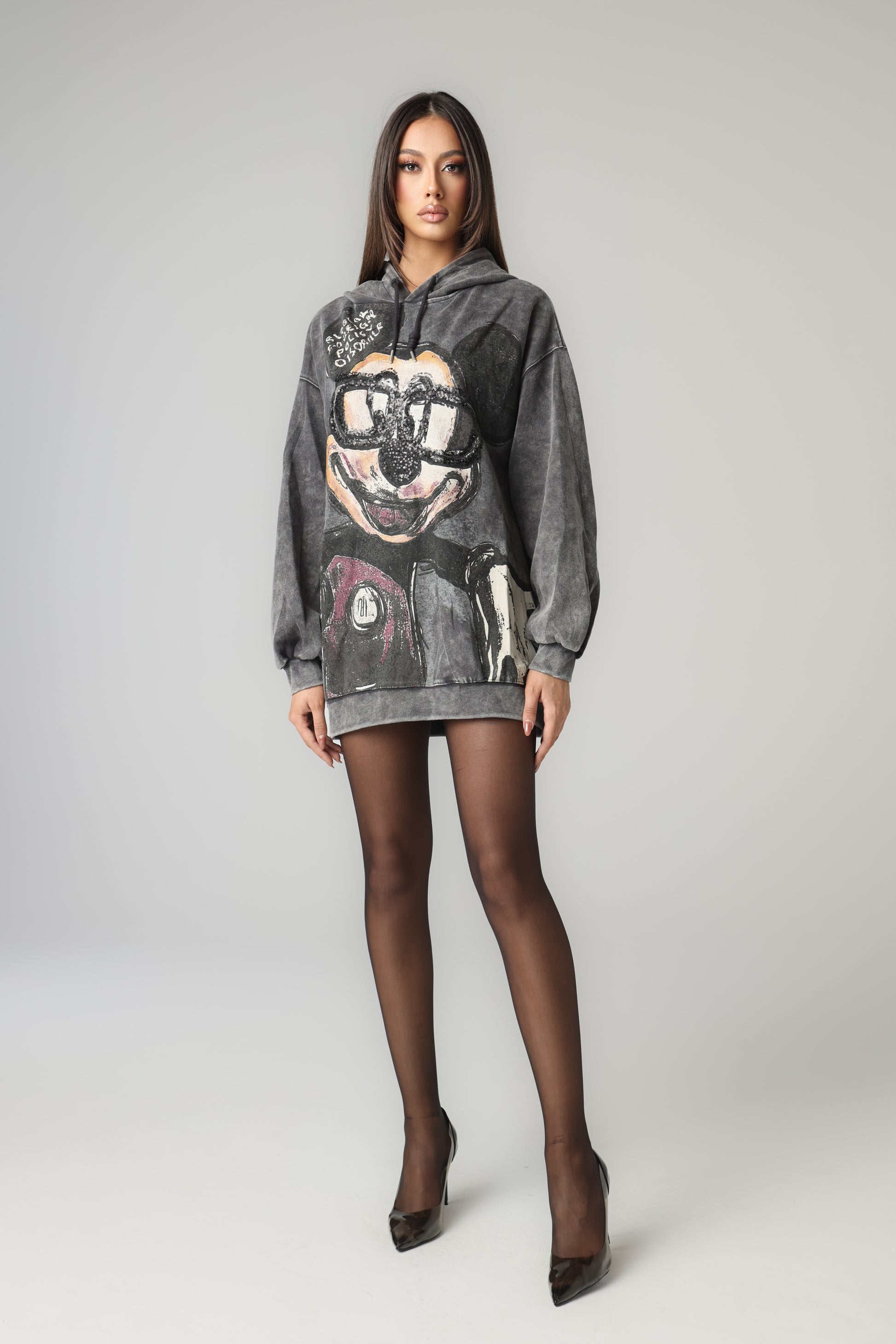 CYNTHIA HOODIE DRESS