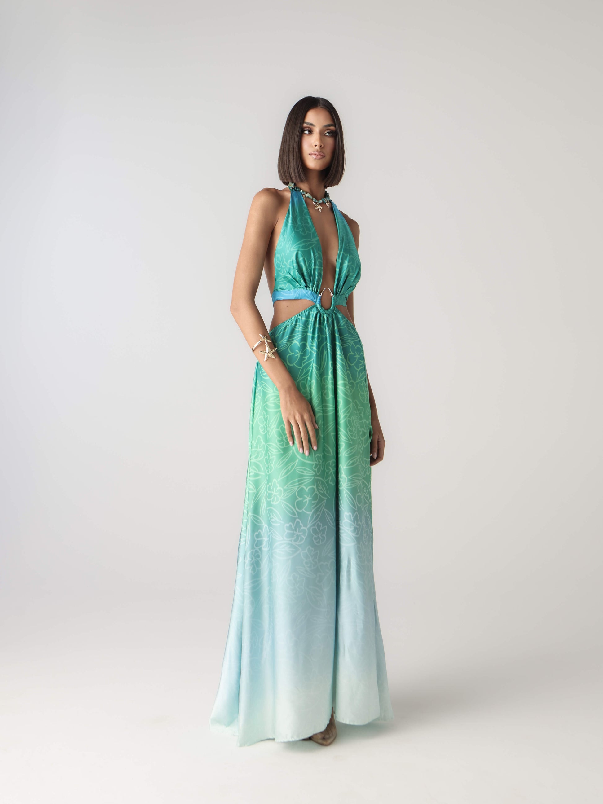 OCEAN MAXI DRESS