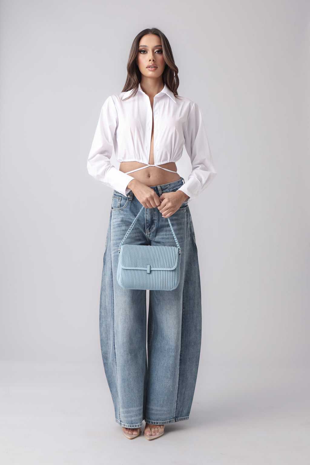 OLIVIANA CROPPED SHIRT