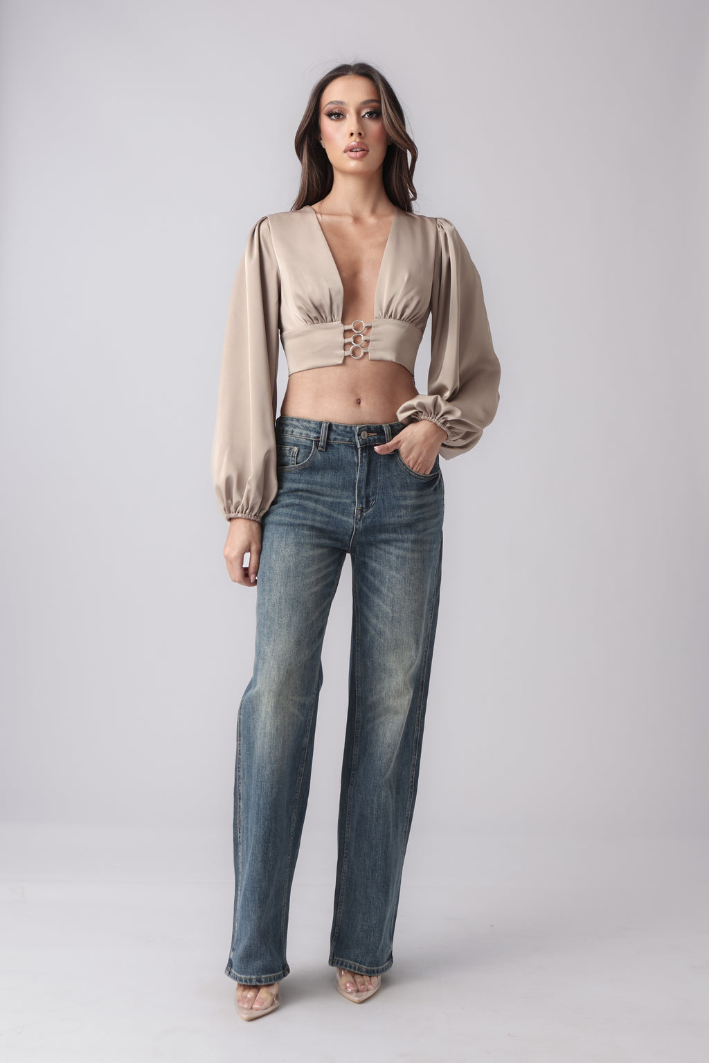 CASPIAN CROP TOP