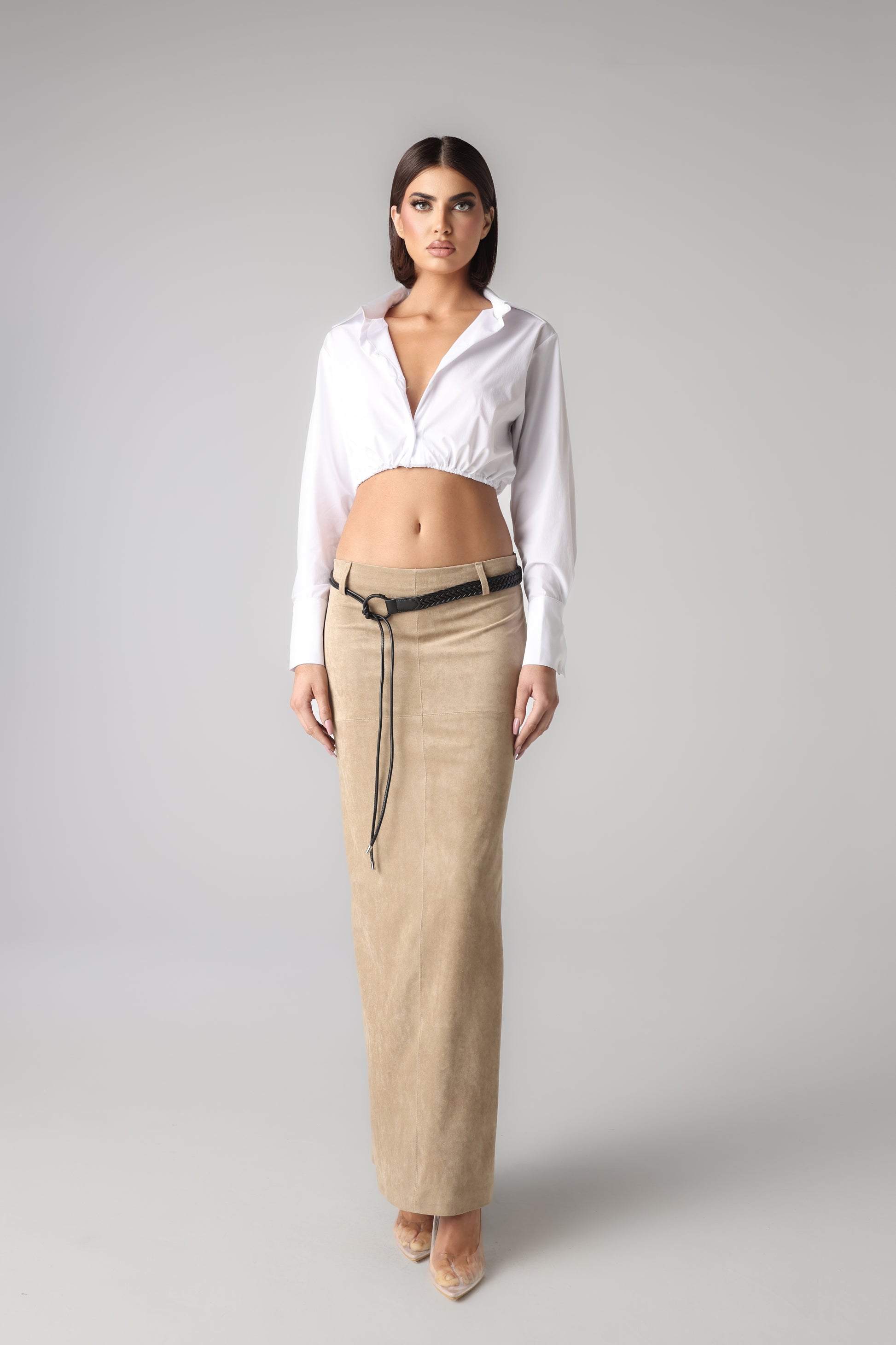 OLIVIANA CROPPED SHIRT