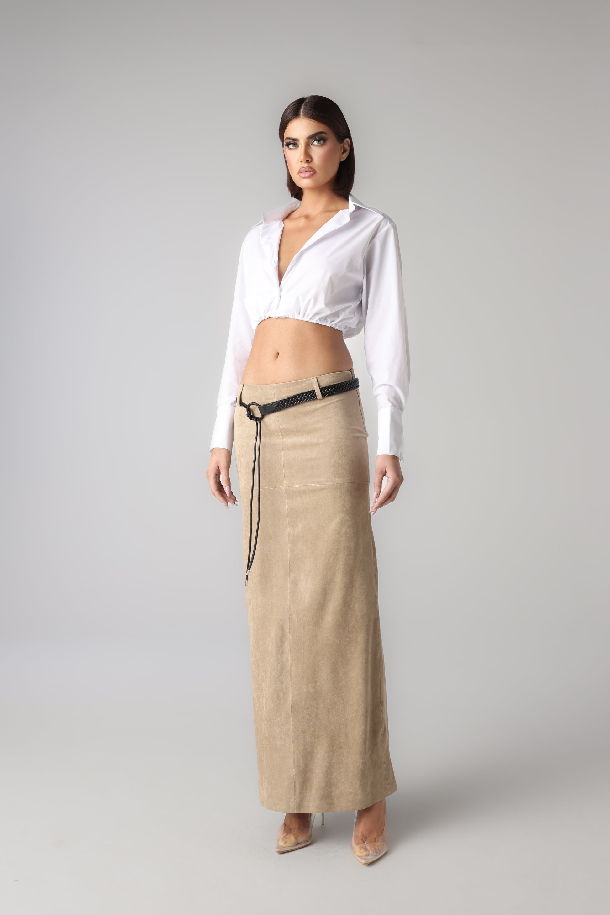 OLIVIANA CROPPED SHIRT