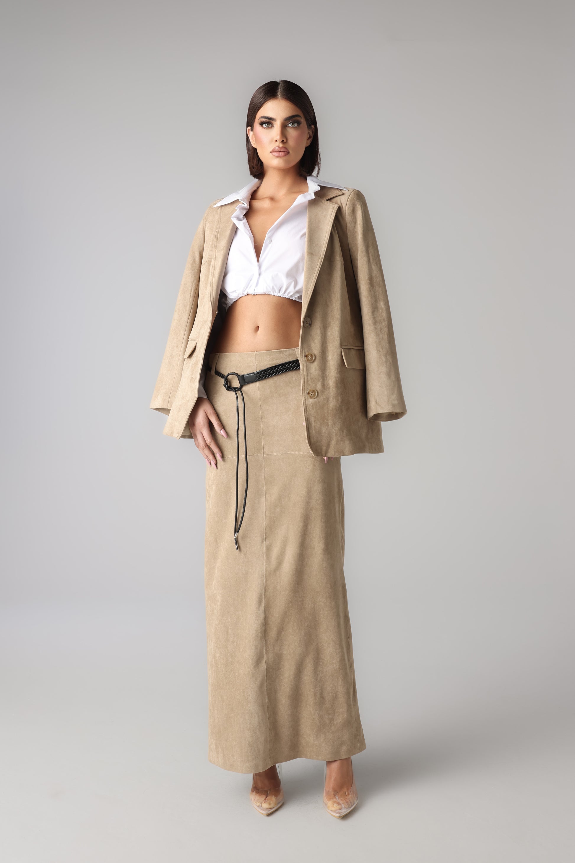 OLIVIANA CROPPED SHIRT