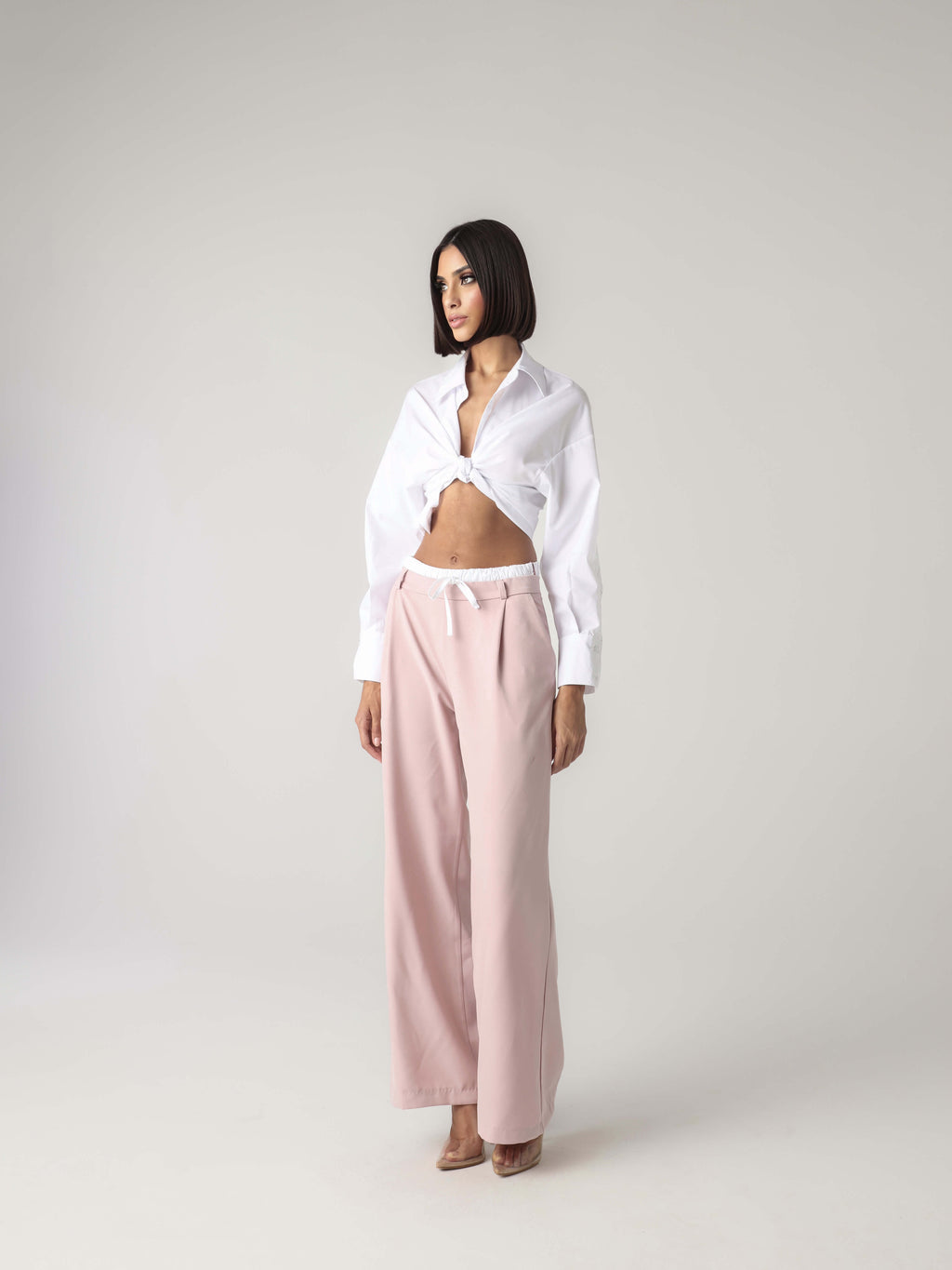 ARIANA CROPPED SHIRT
