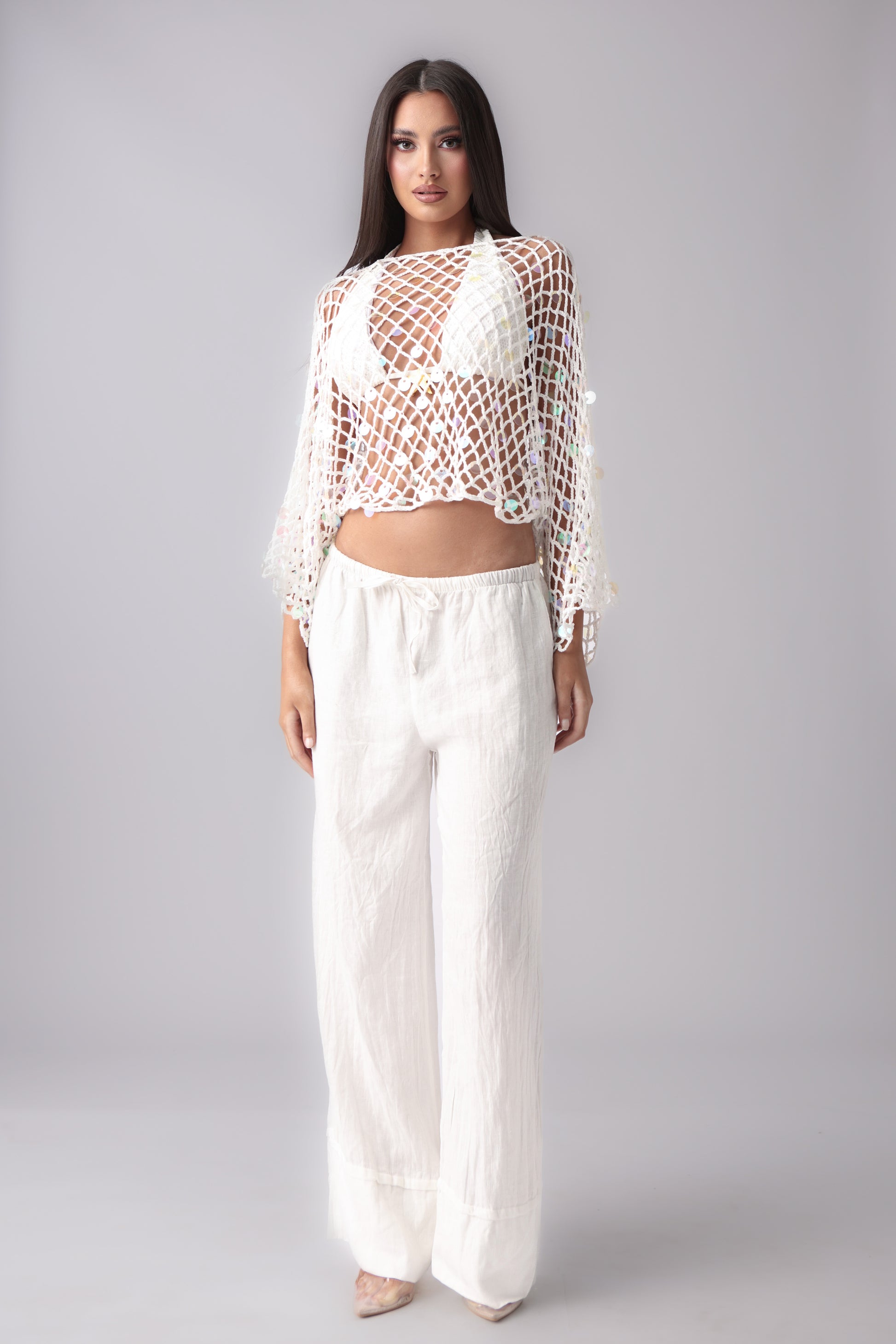 SANTORINI CROPTOP