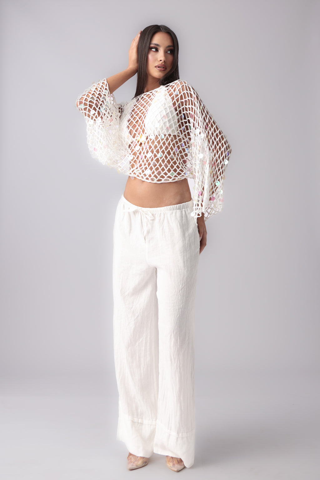 SANTORINI CROPTOP