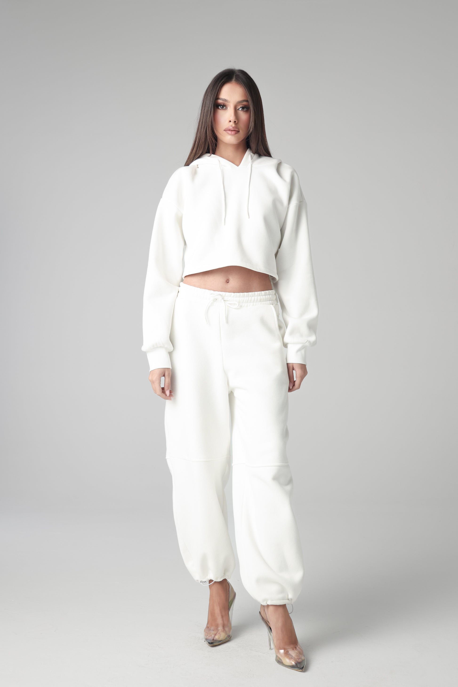 GIULSY CROPPED HOODIE