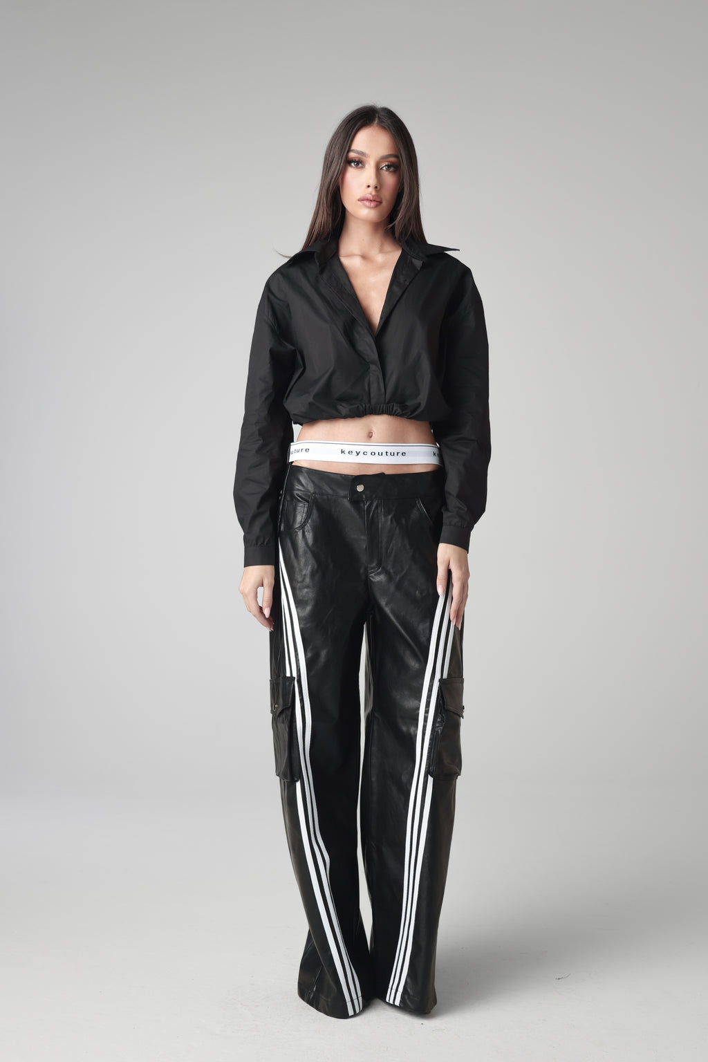 COREEN CROPPED SHIRT