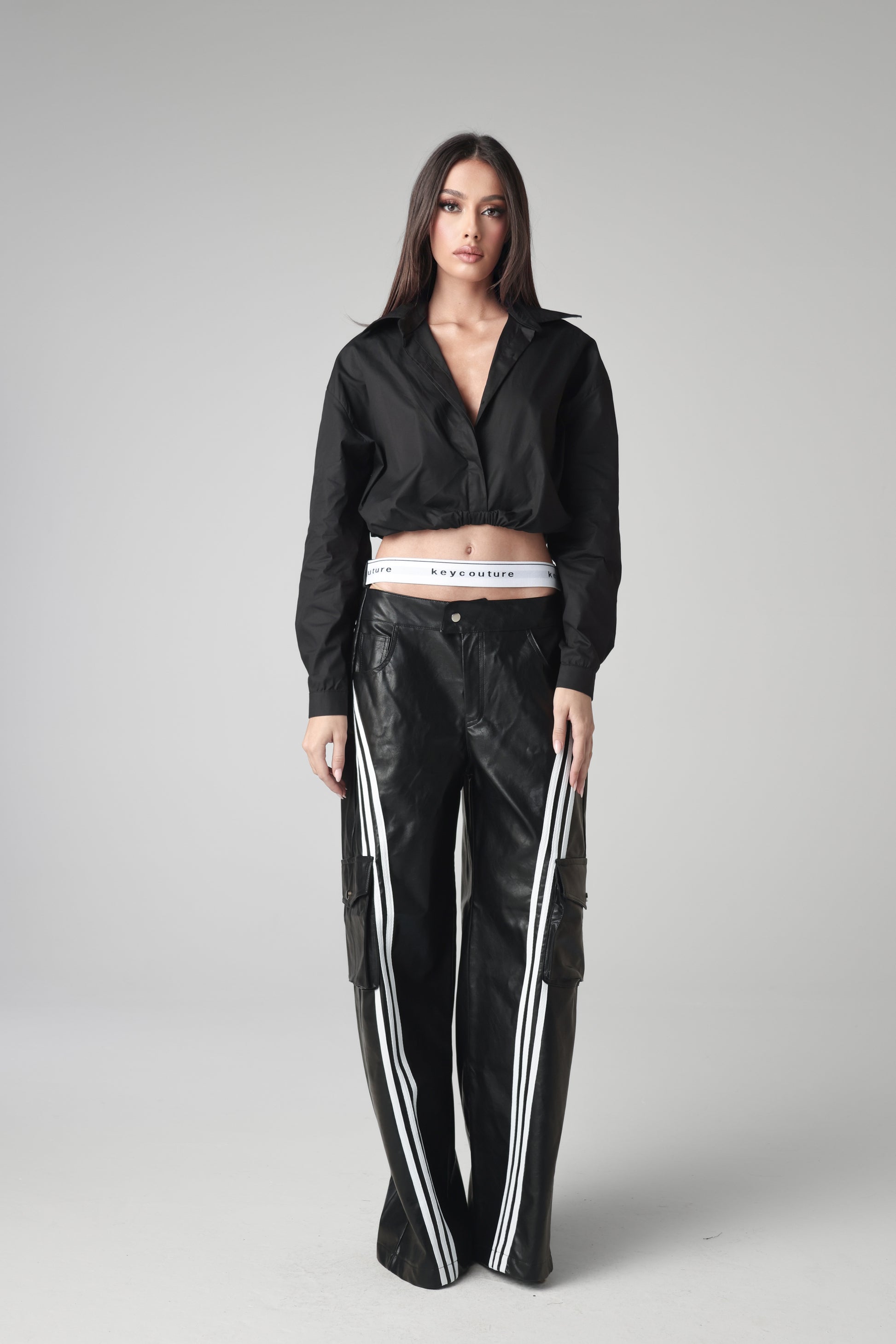 COREEN CROPPED SHIRT