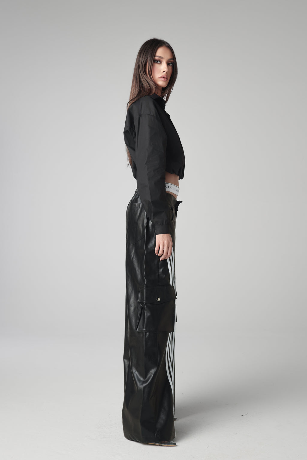 COREEN CROPPED SHIRT