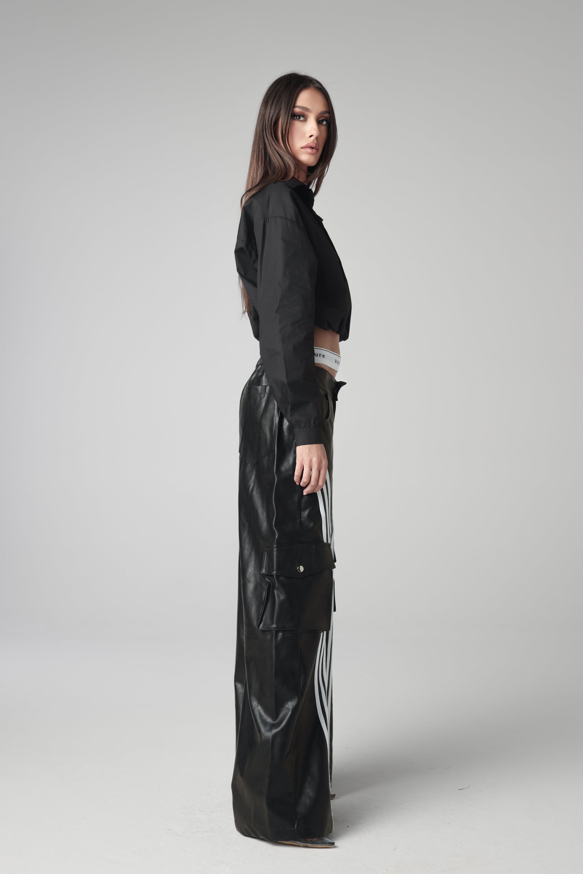 COREEN CROPPED SHIRT