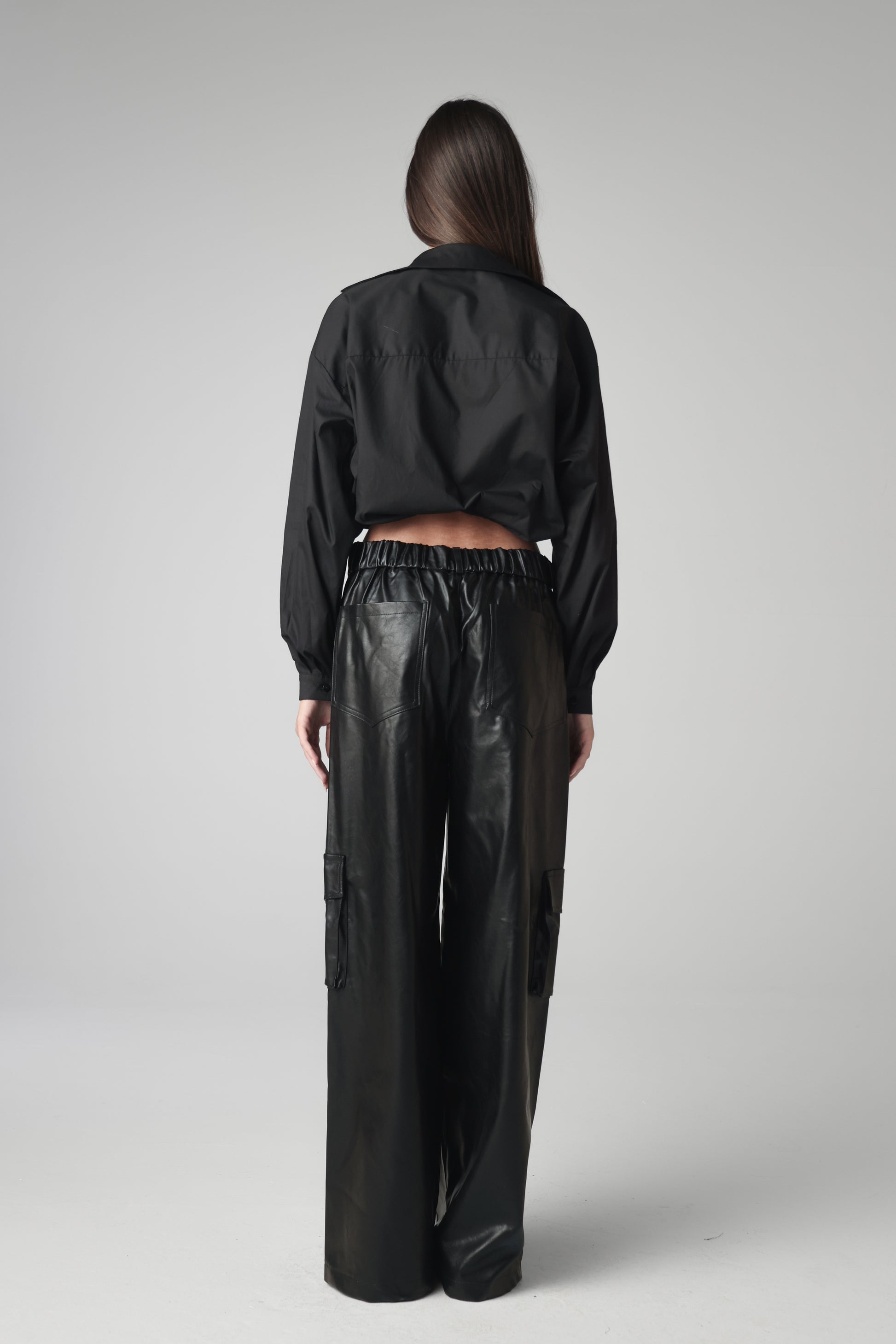 COREEN CROPPED SHIRT