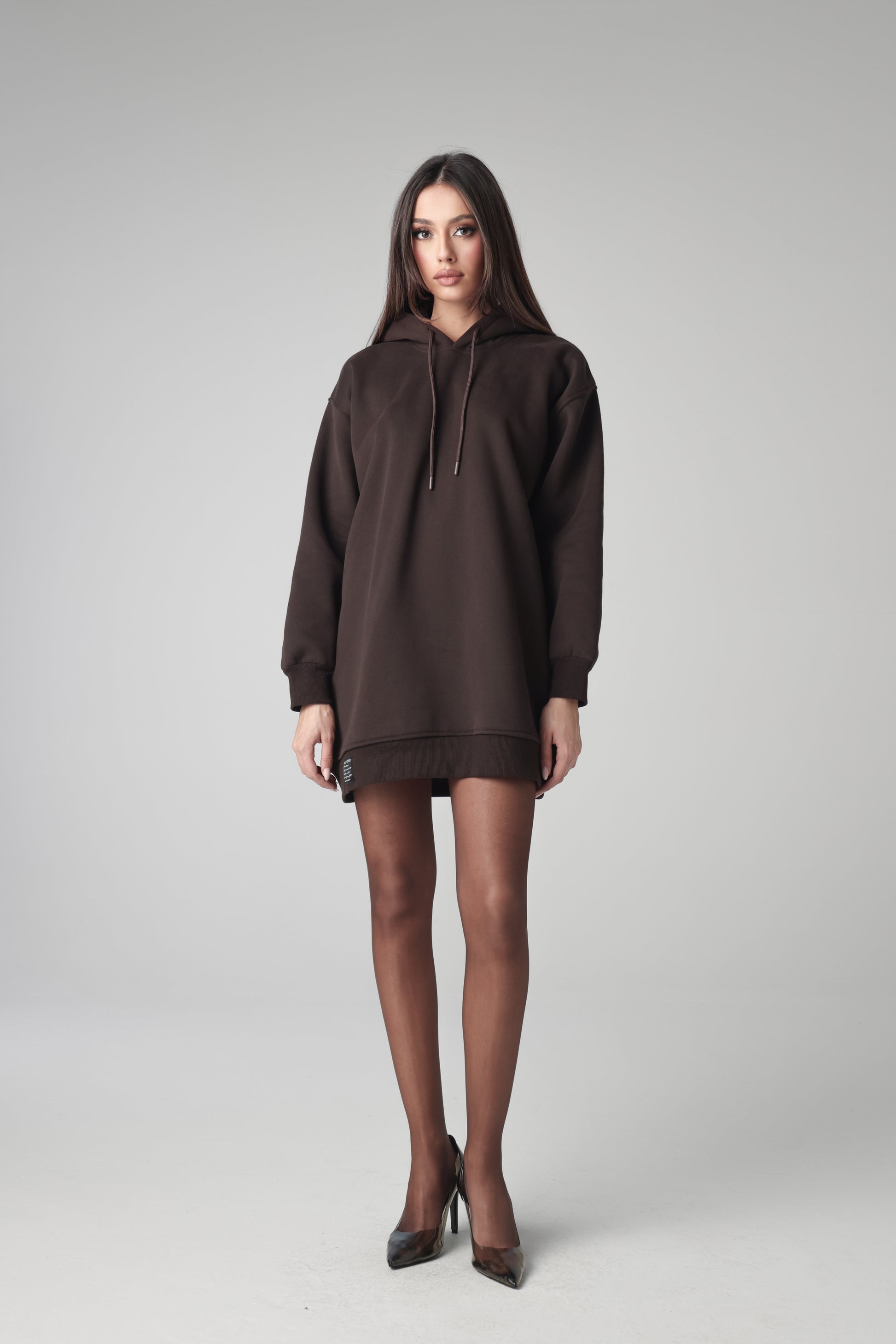 PAULIE HOODIE DRESS