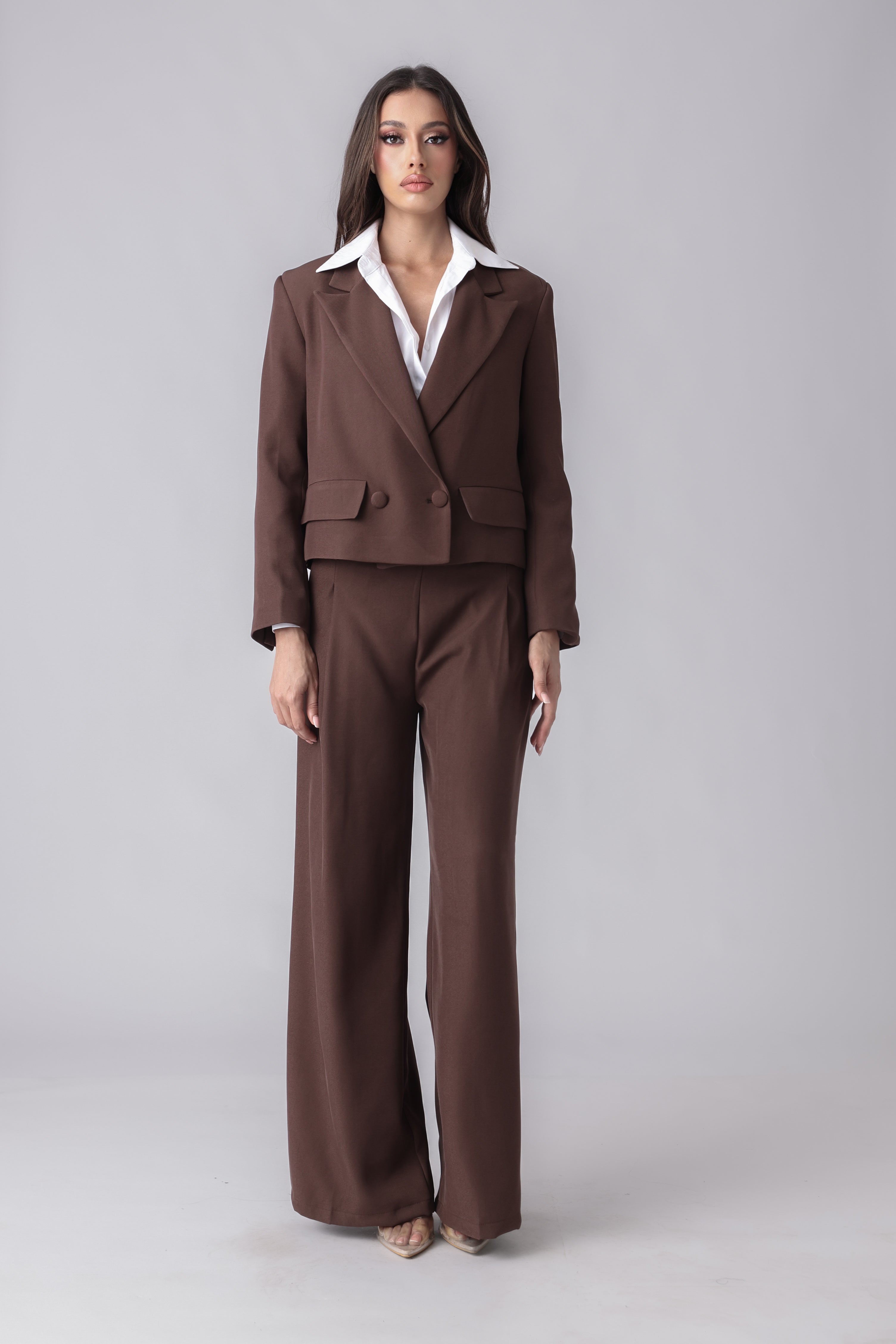 ASHLYNE CROPPED BLAZER