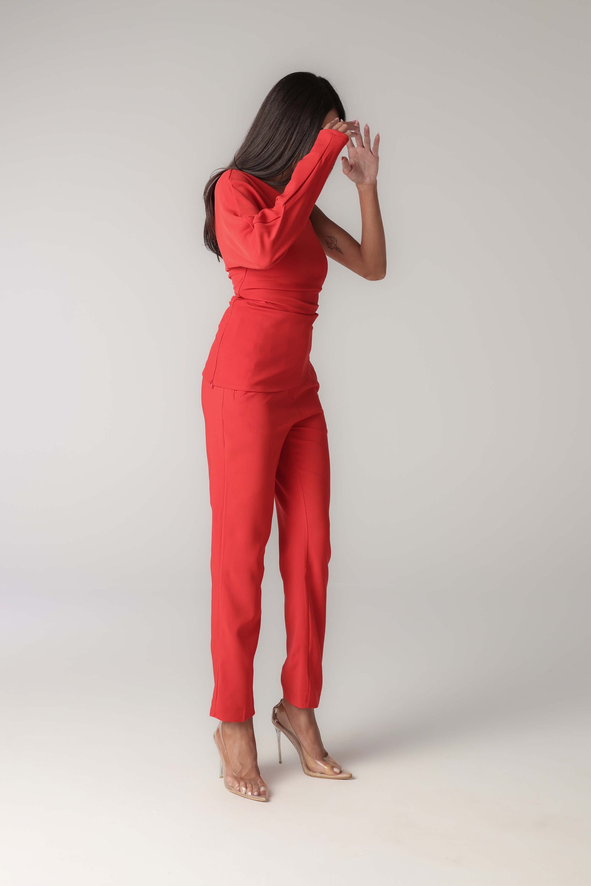 SASHA ONE SHOULDER TOP