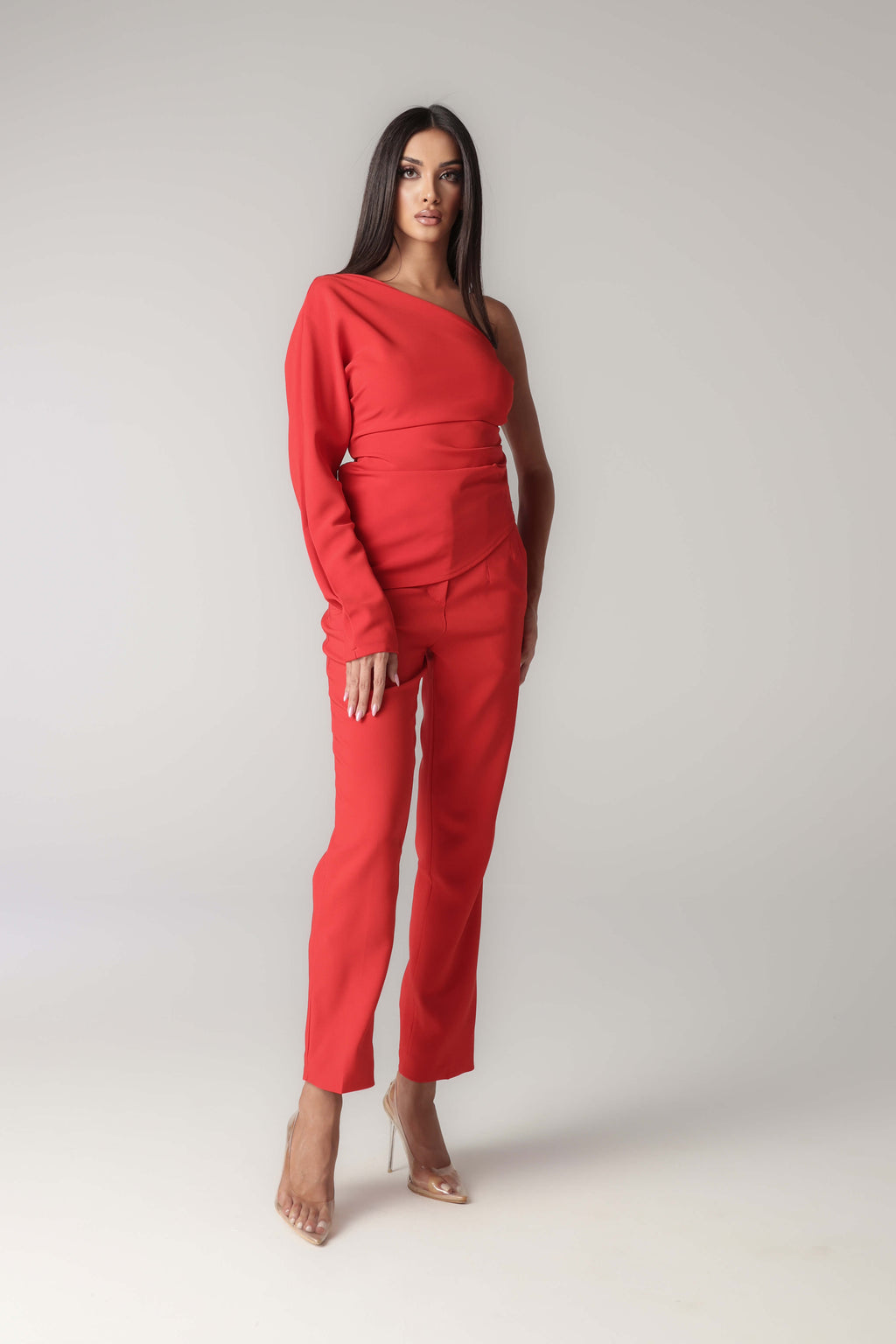 SASHA ONE SHOULDER TOP