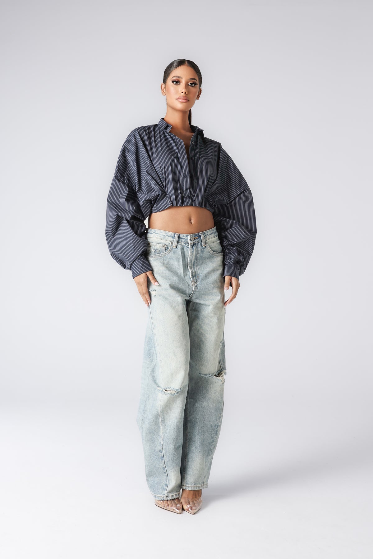 HELANIA CROPPED SHIRT