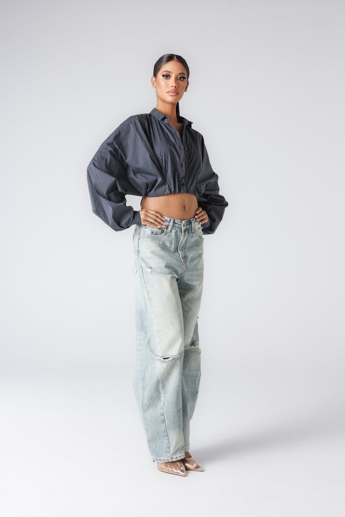 HELANIA CROPPED SHIRT