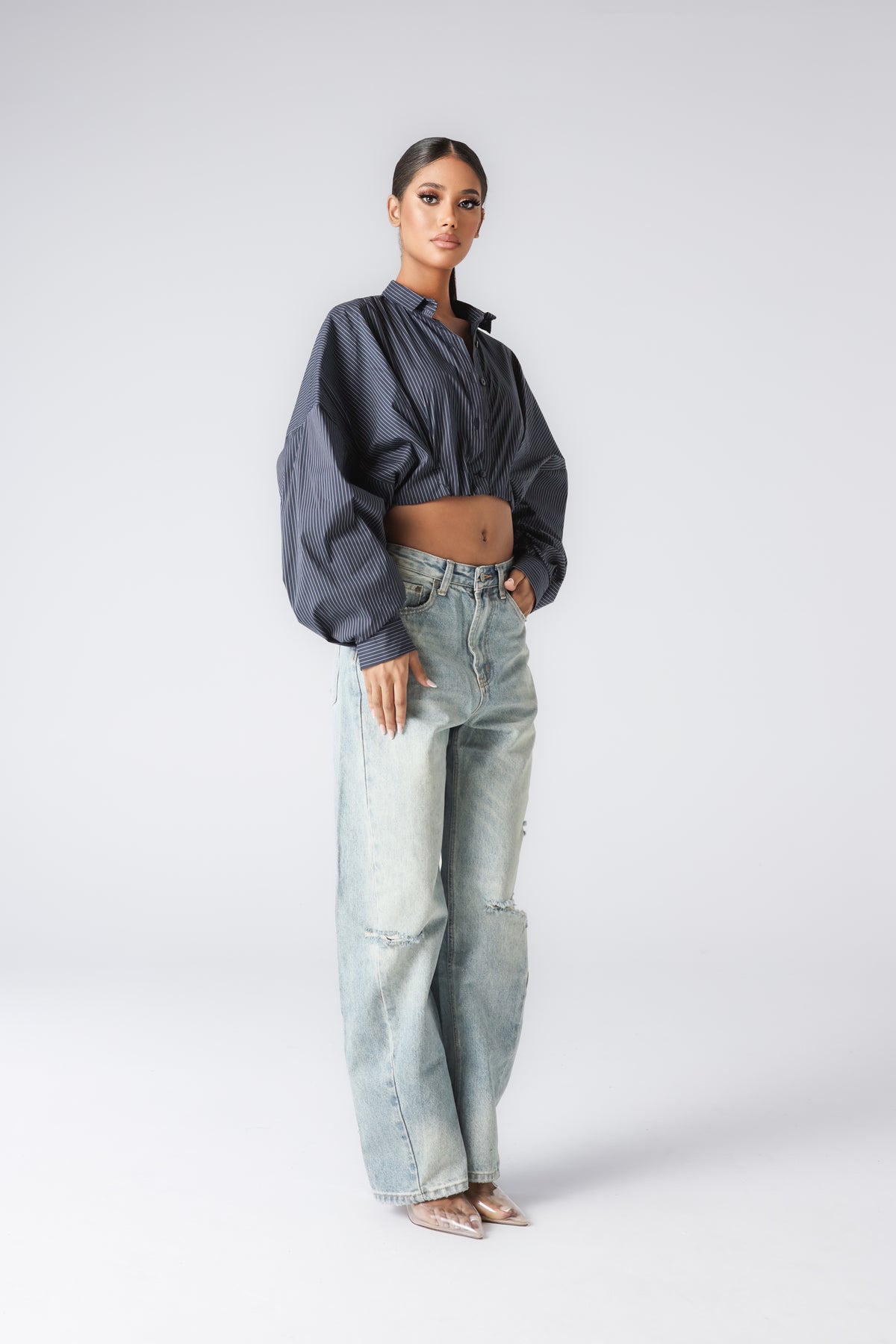 HELANIA CROPPED SHIRT