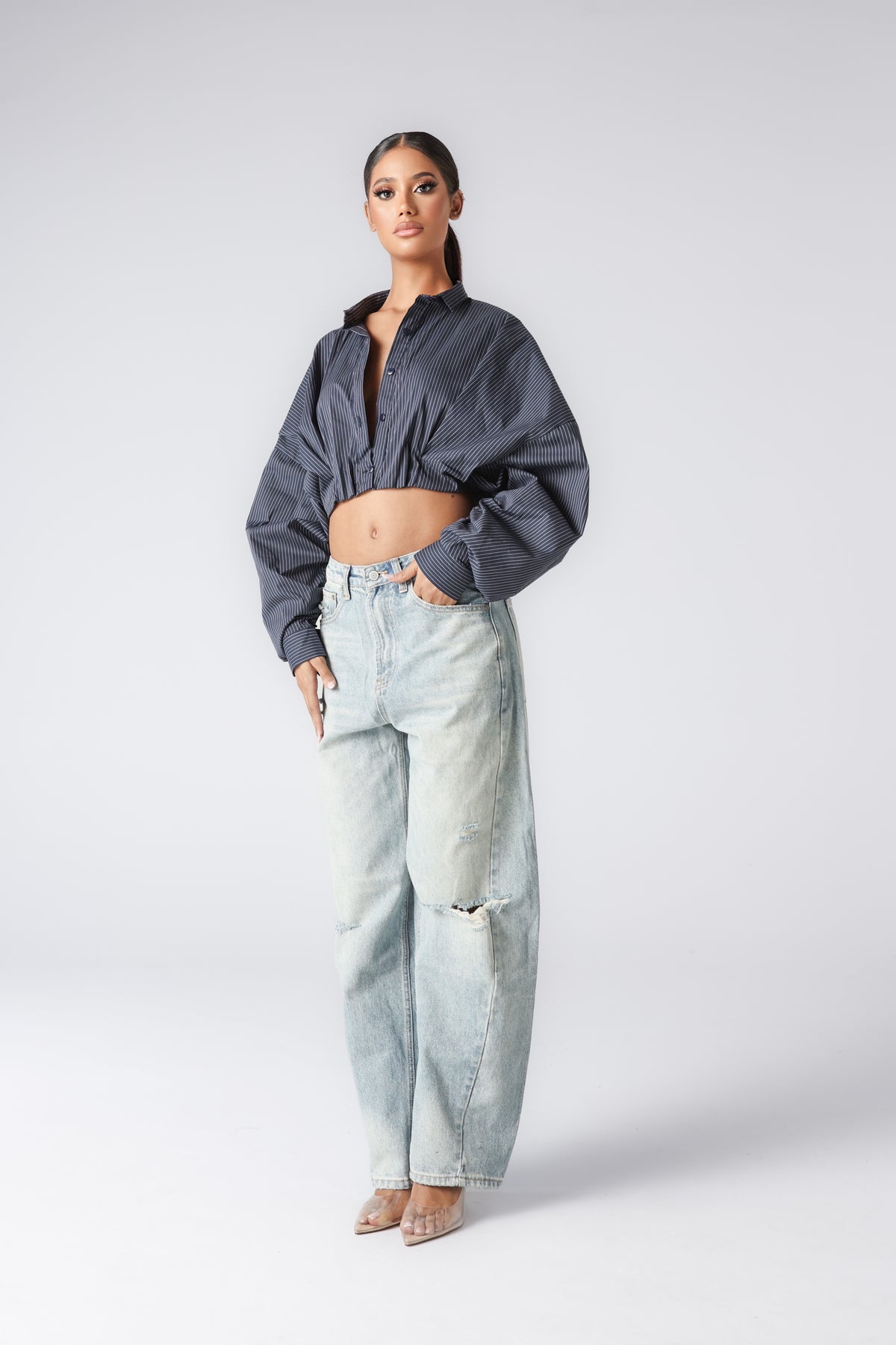 HELANIA CROPPED SHIRT