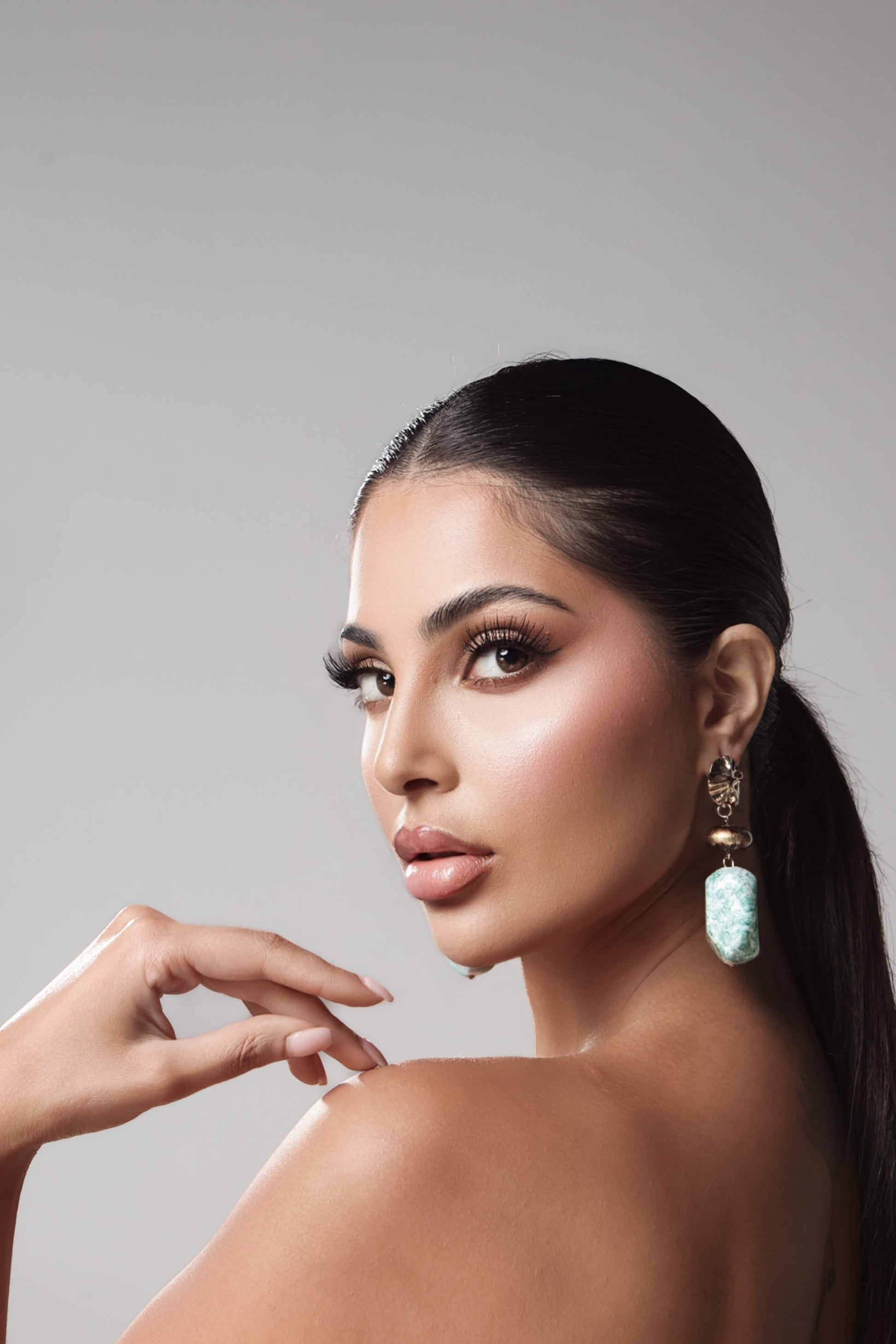 MARBLE EARRINGS