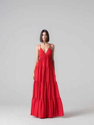 FLARE FOR YOU MAXI DRESS