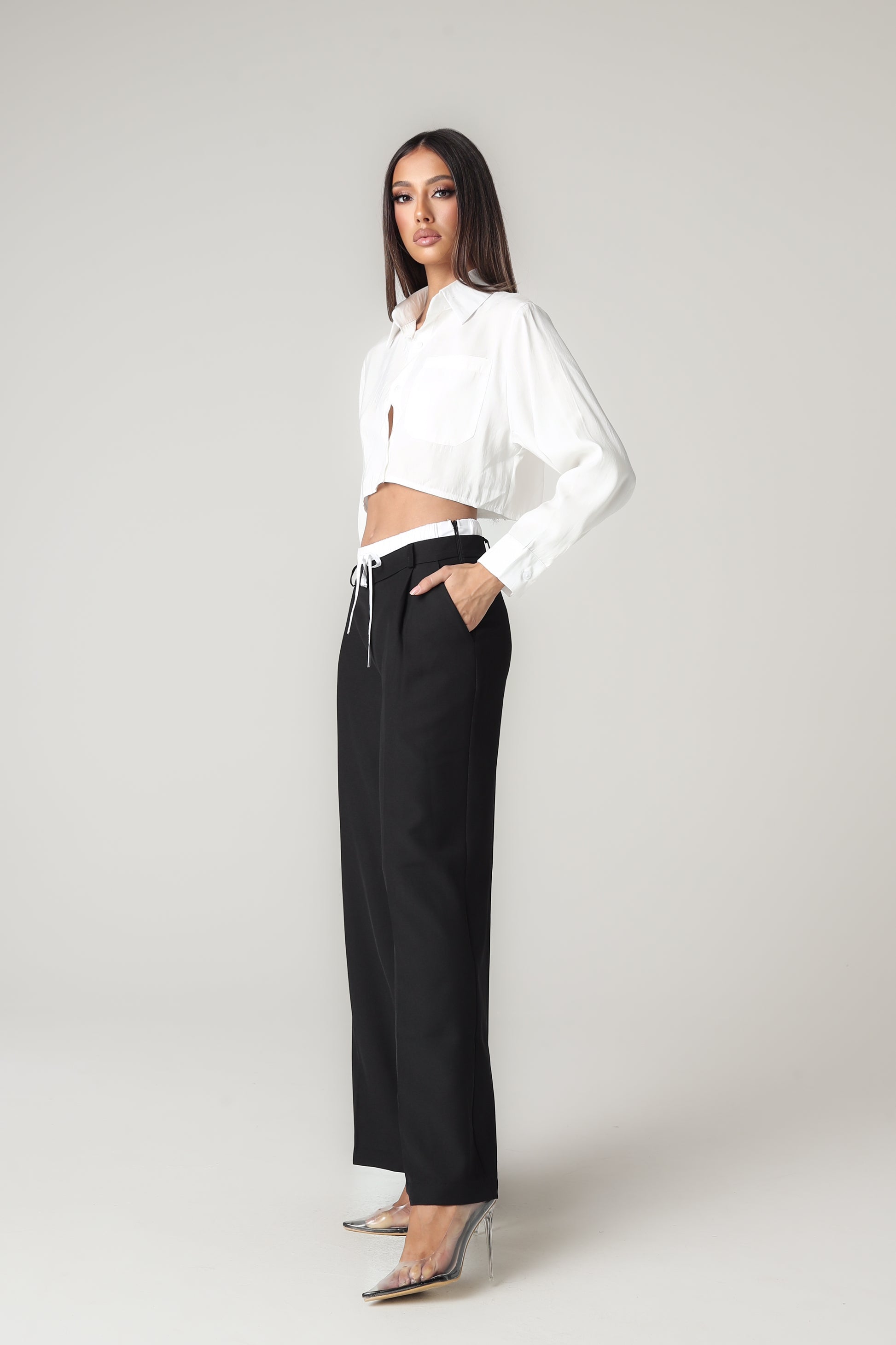 TAMARA CROPPED SHIRT
