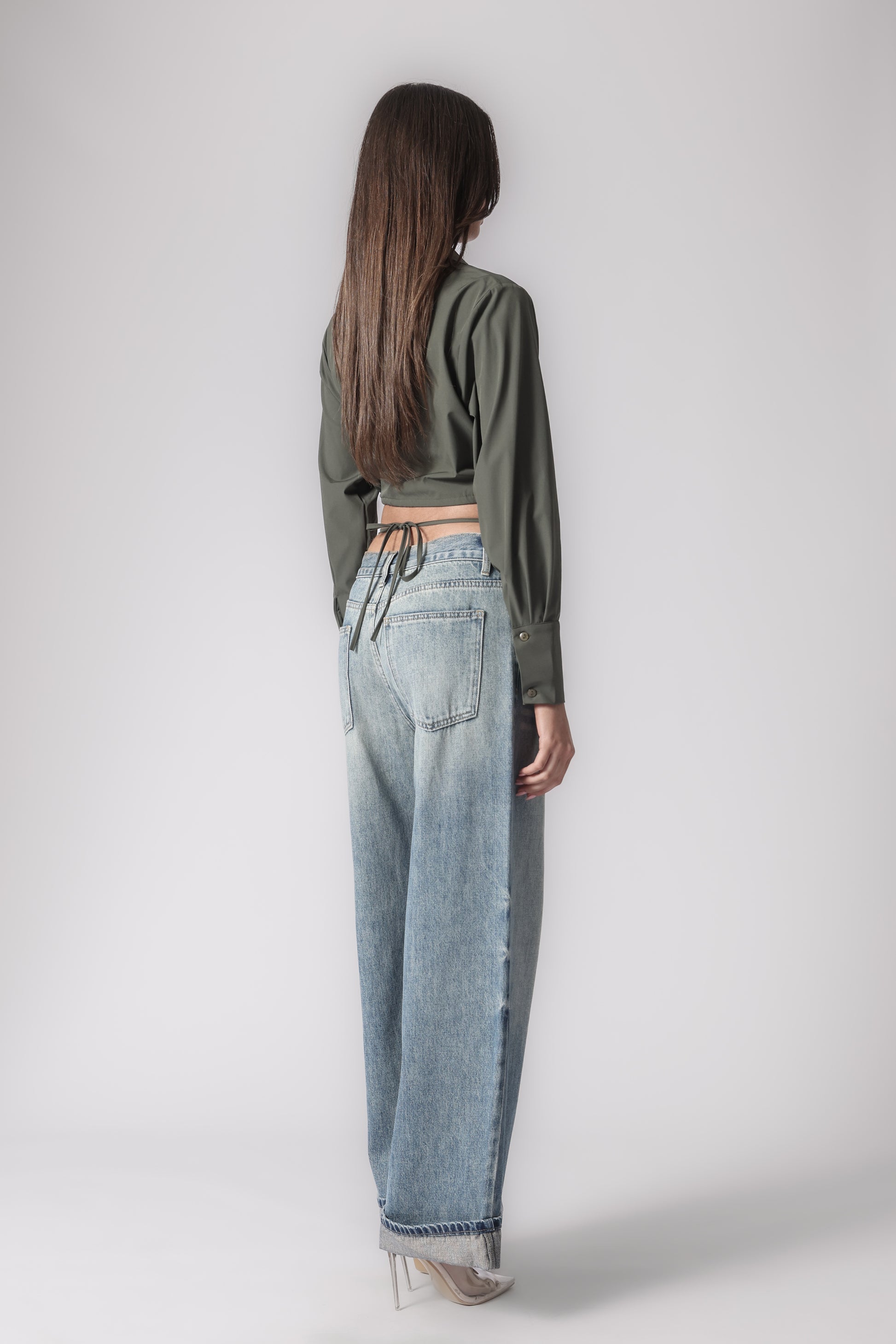 OLIVIANA CROPPED SHIRT