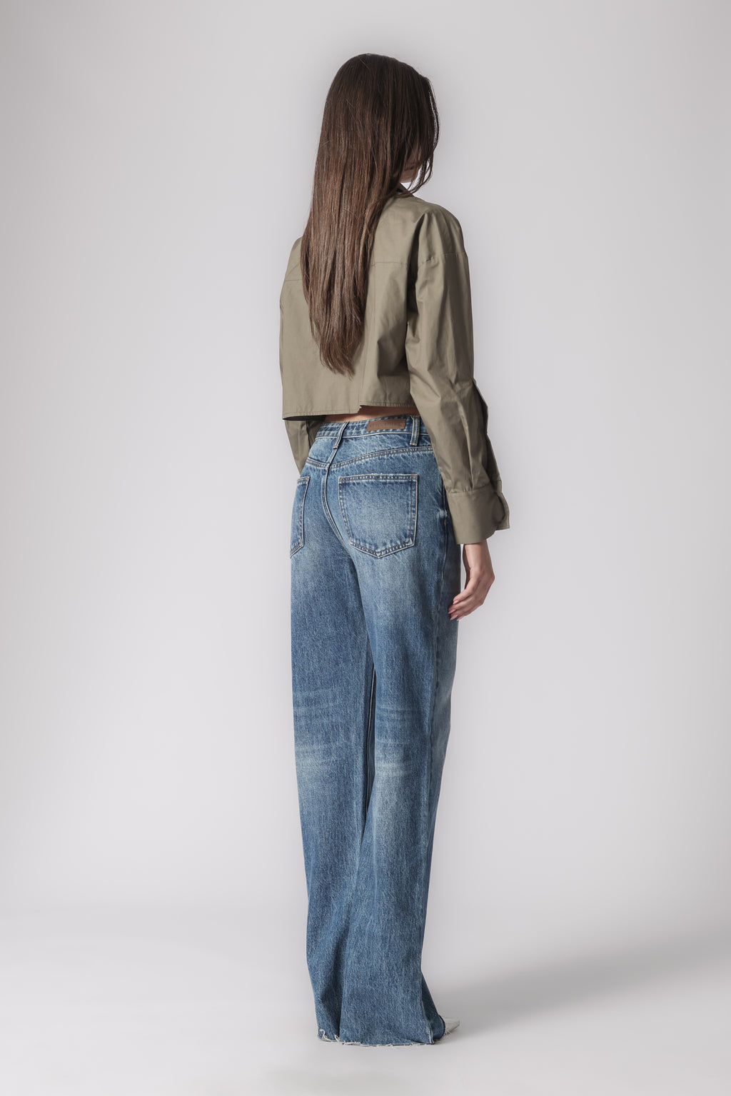 MARTINE CROPPED SHIRT