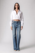 COREEN CROPPED SHIRT