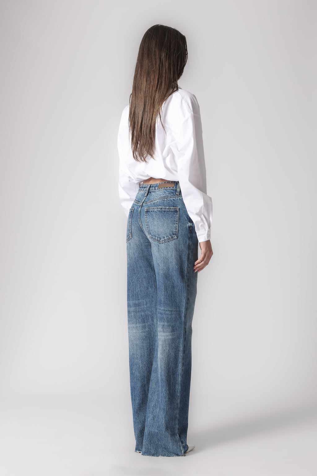 COREEN CROPPED SHIRT