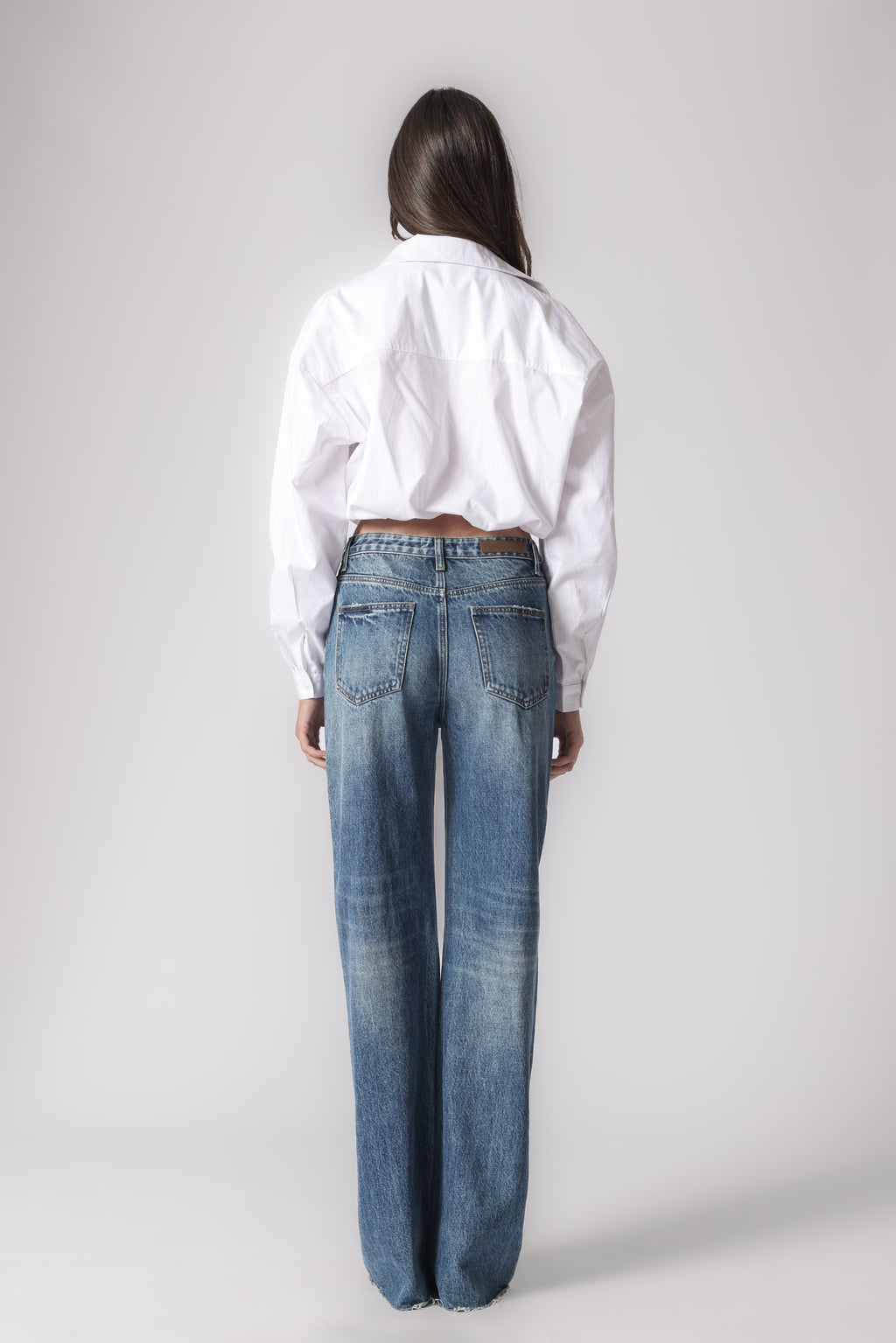 COREEN CROPPED SHIRT