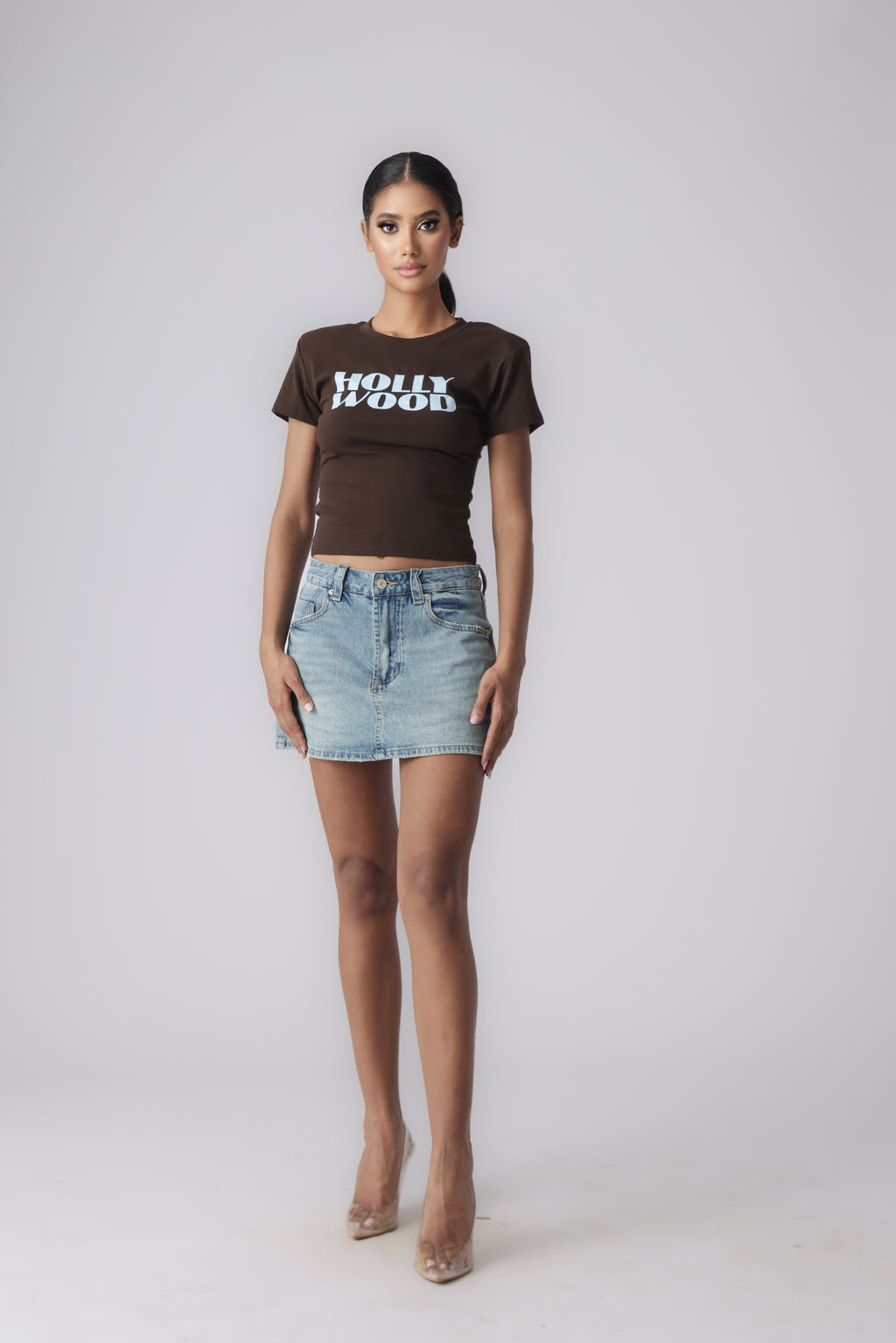 MICHAELA DENIM SKIRT