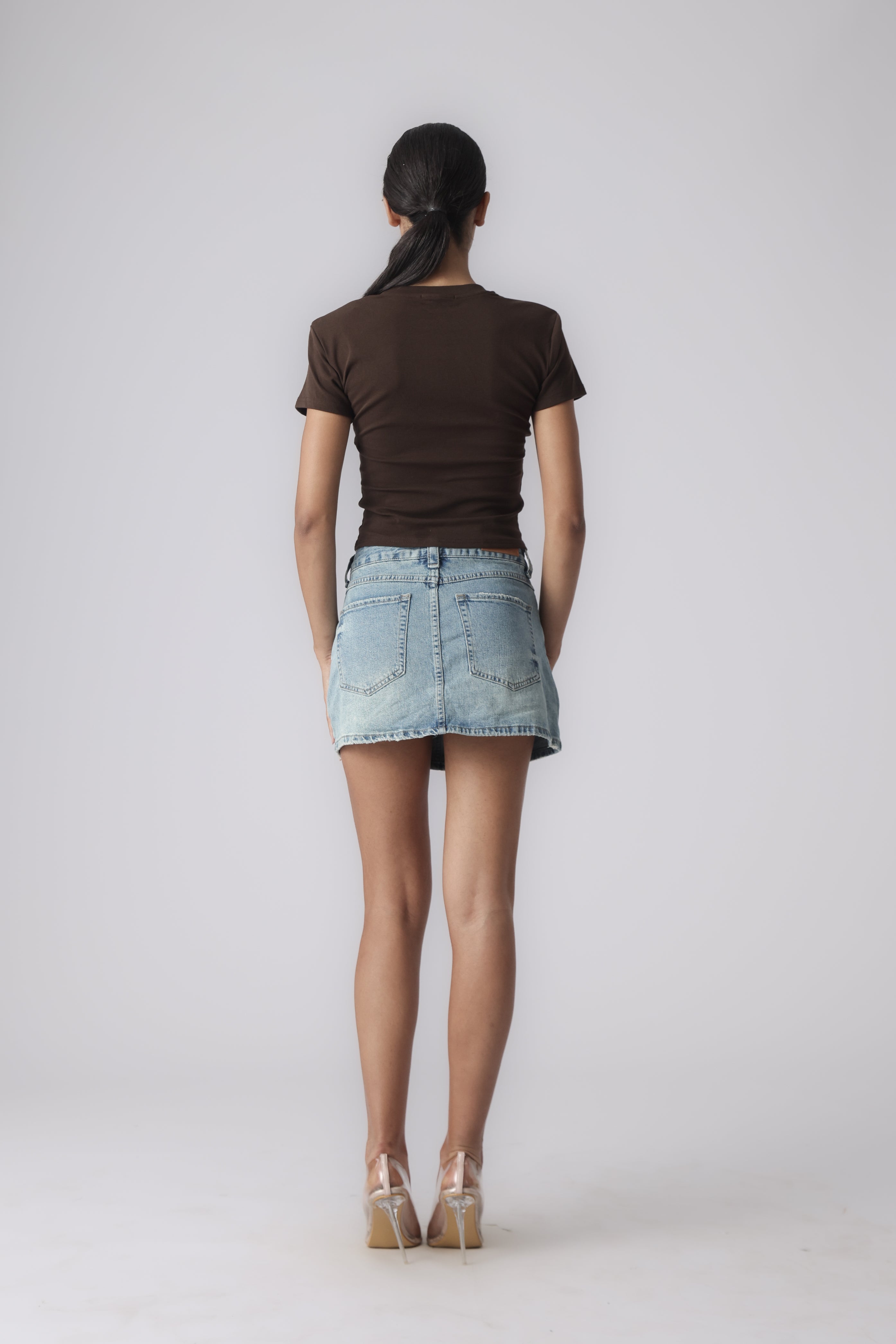 MICHAELA DENIM SKIRT