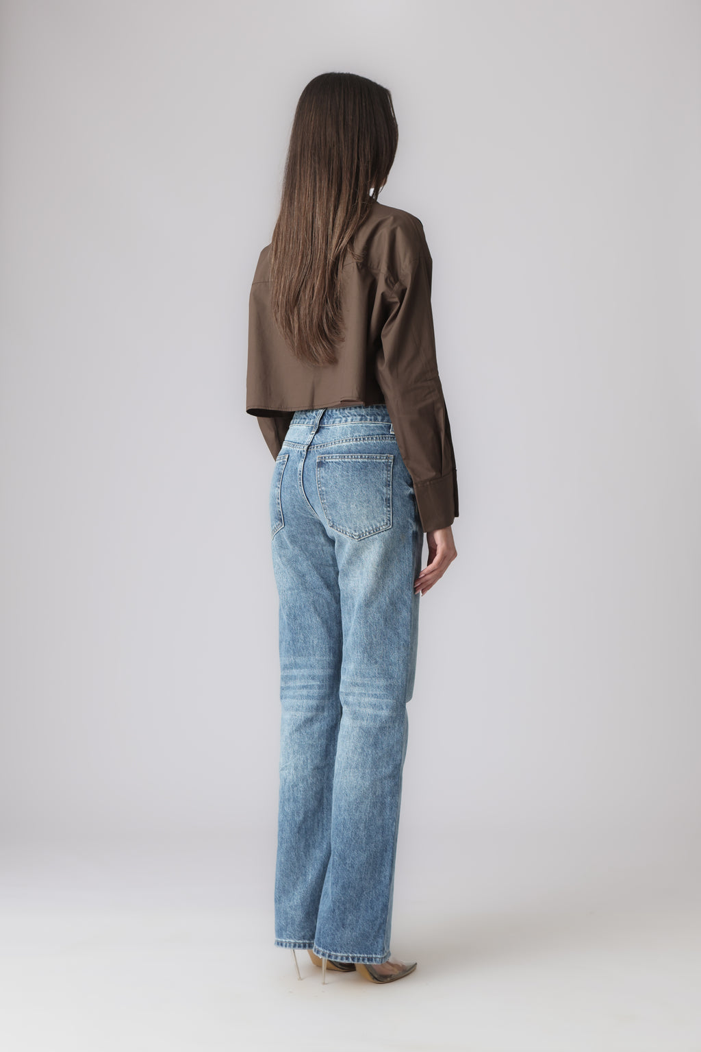 MARTINE CROPPED SHIRT