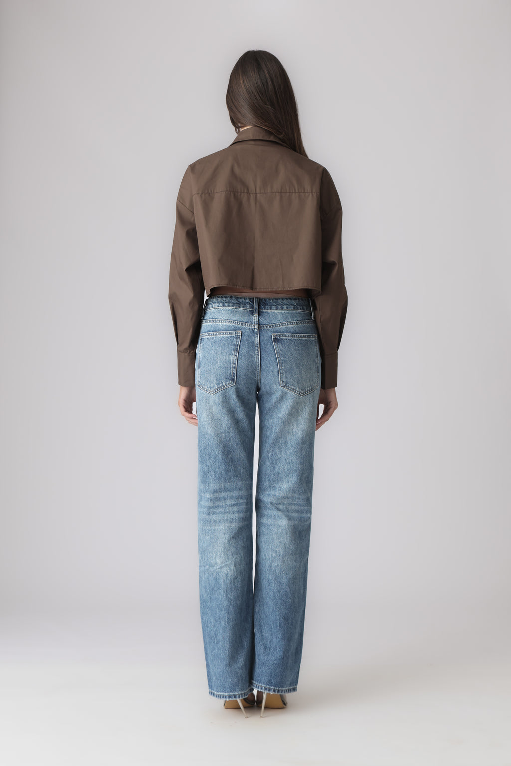 MARTINE CROPPED SHIRT