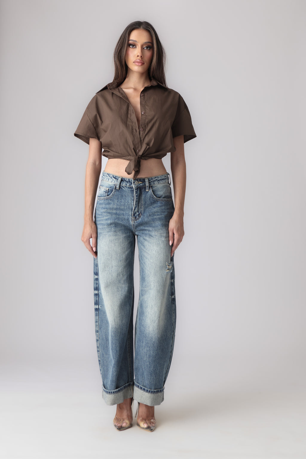 RAVELLA CROPPED SHIRT