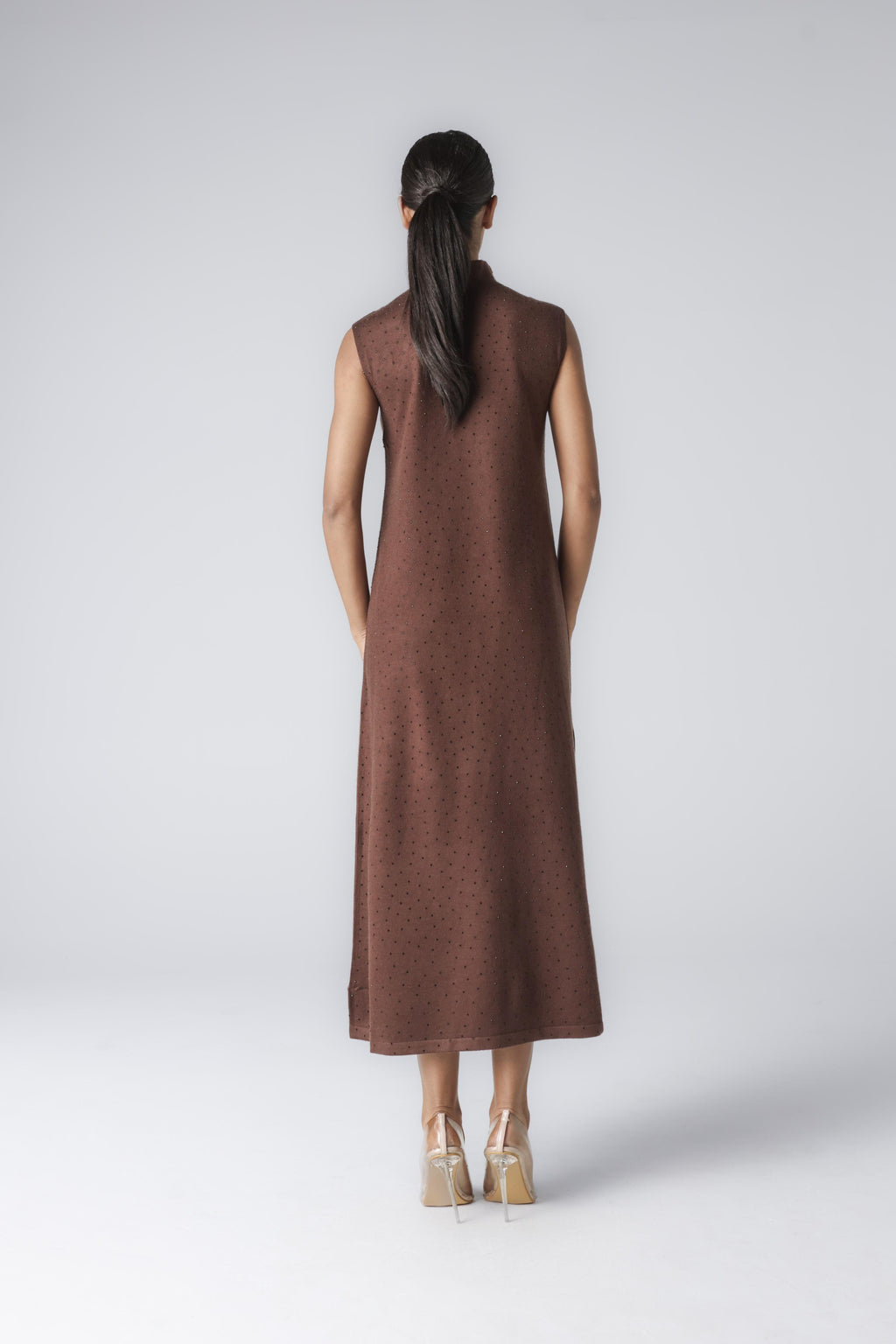 MIDNIGHT MIDI DRESS