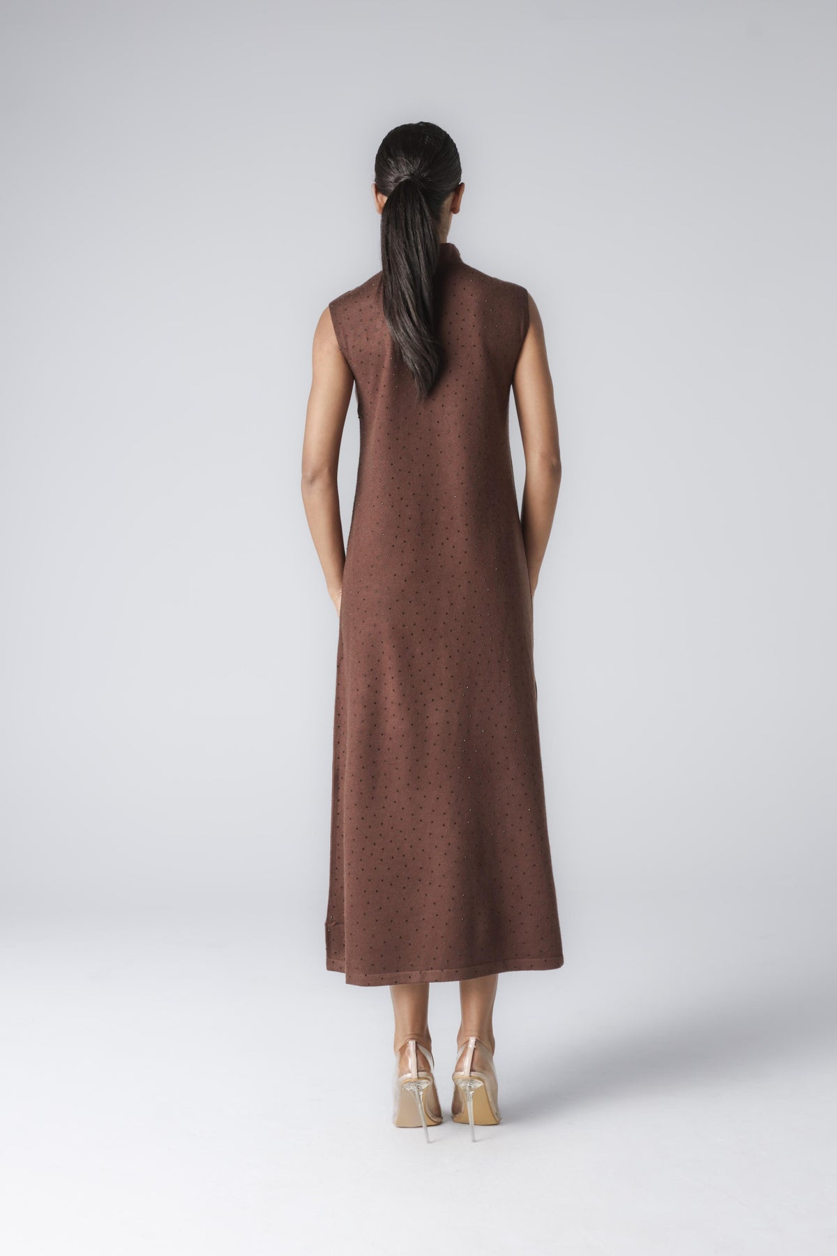 MIDNIGHT MIDI DRESS