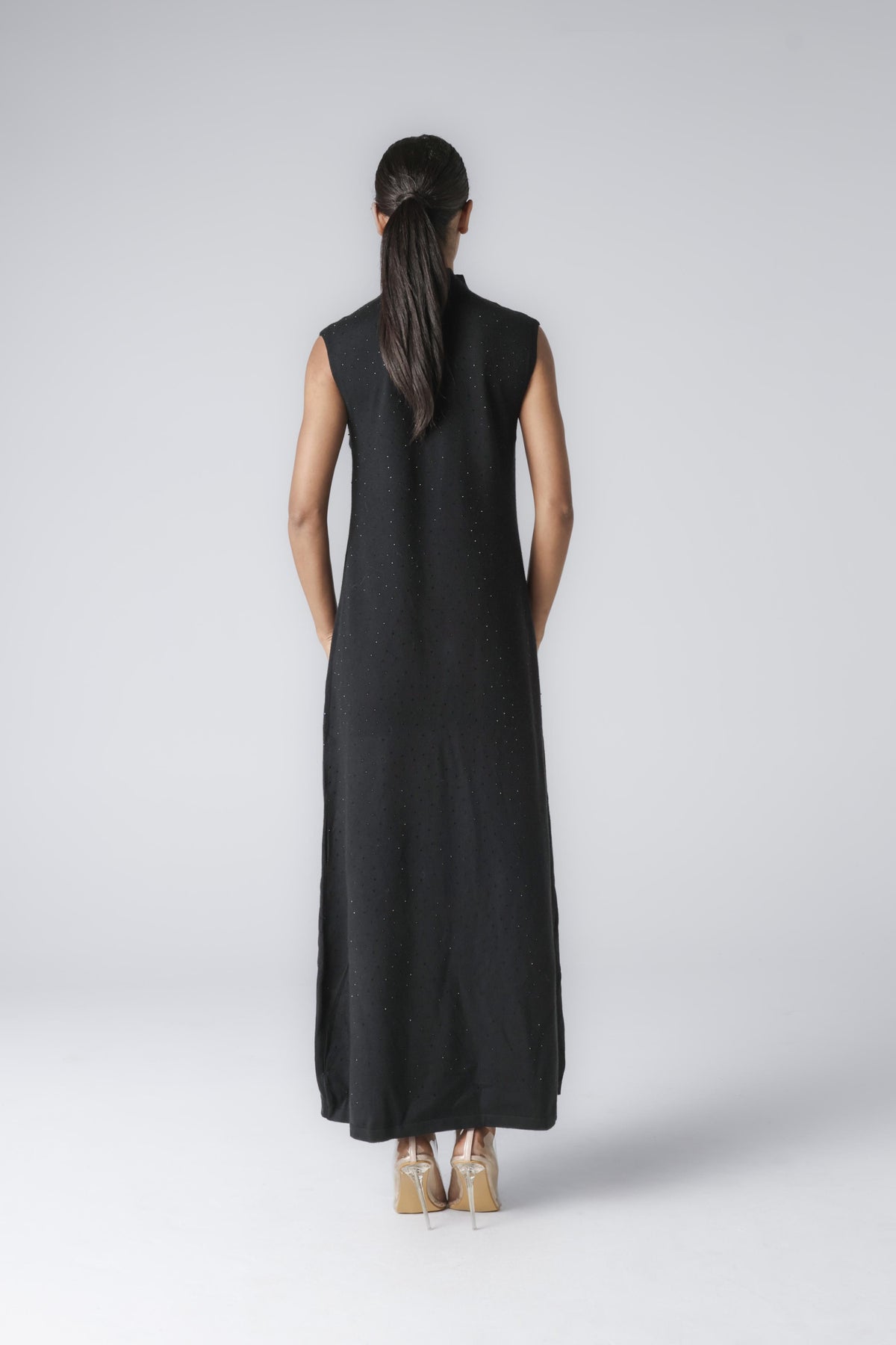 MIDNIGHT MIDI DRESS