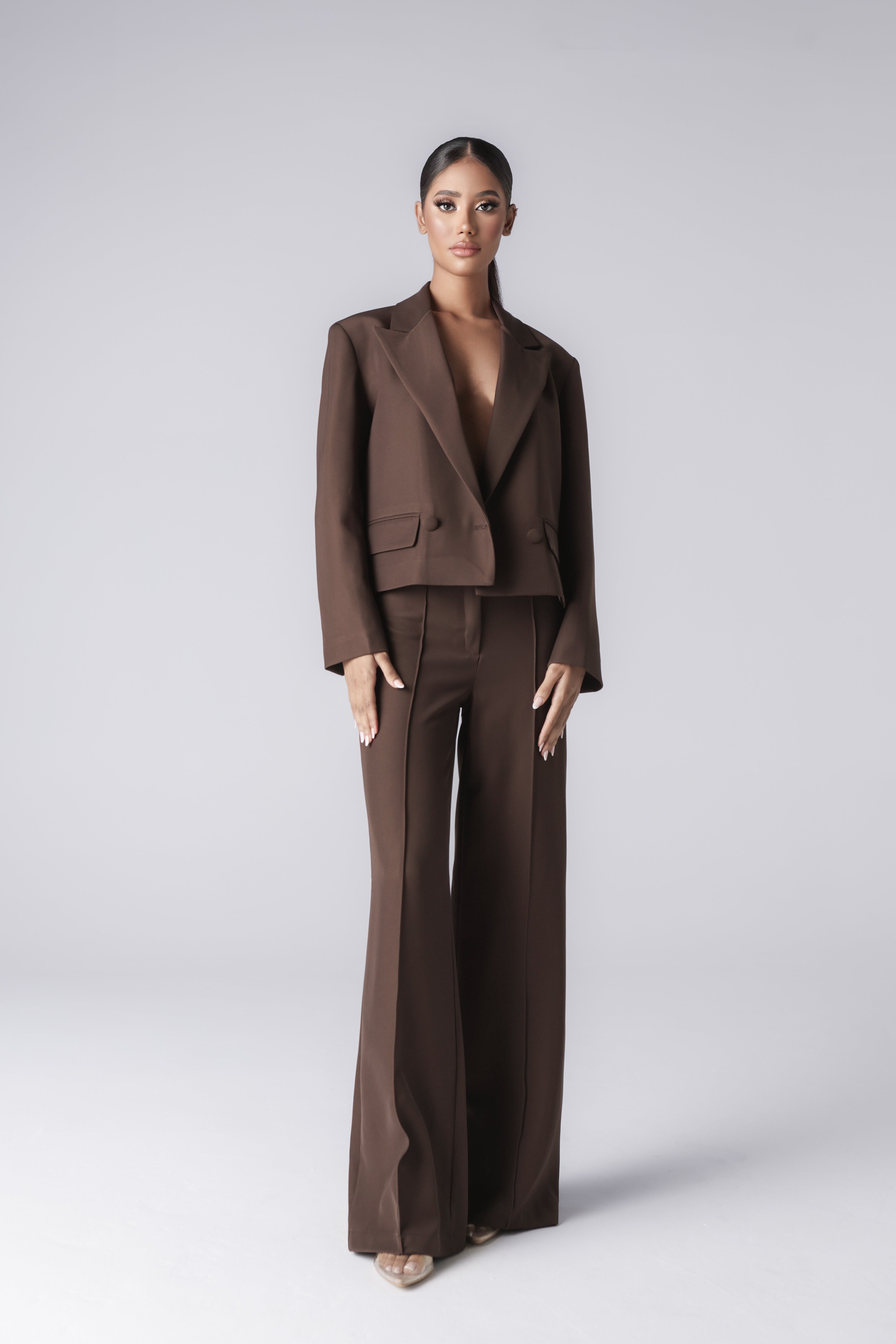 ASHLYNE CROPPED BLAZER